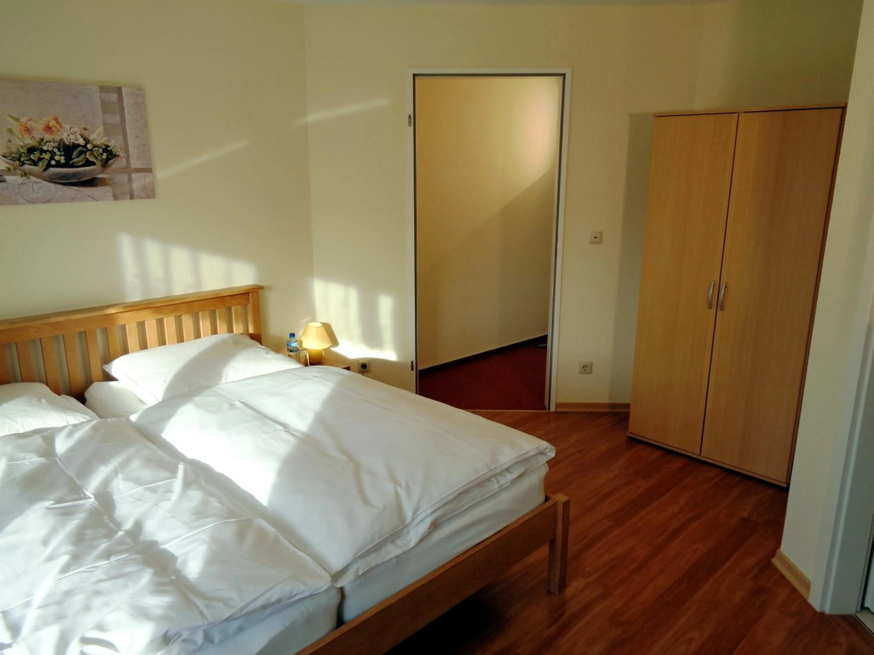 Bed in Gästehaus Schiemann