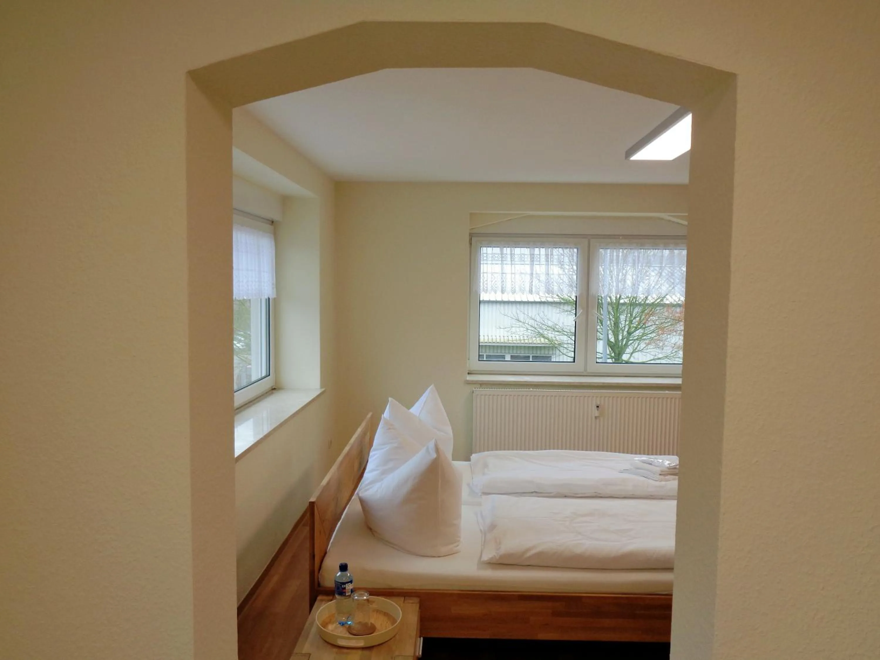 Bed in Gästehaus Schiemann