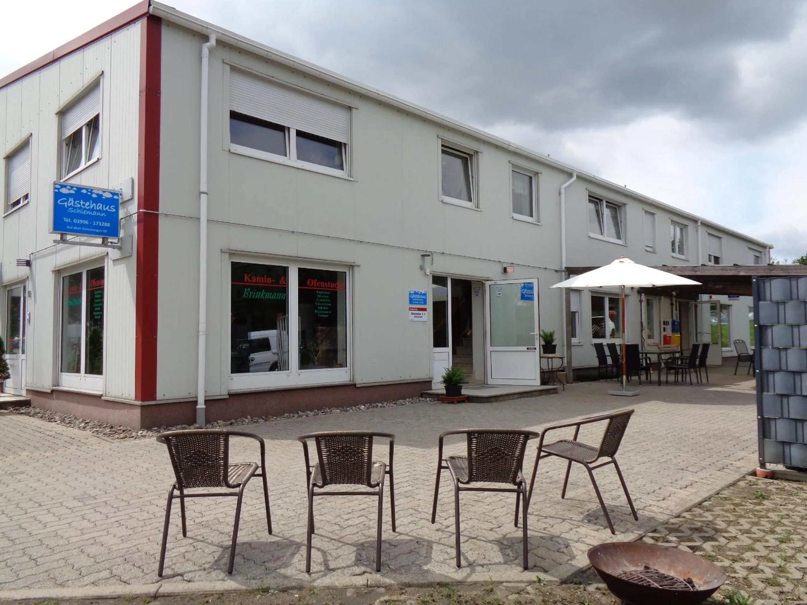 Property building in Gästehaus Schiemann