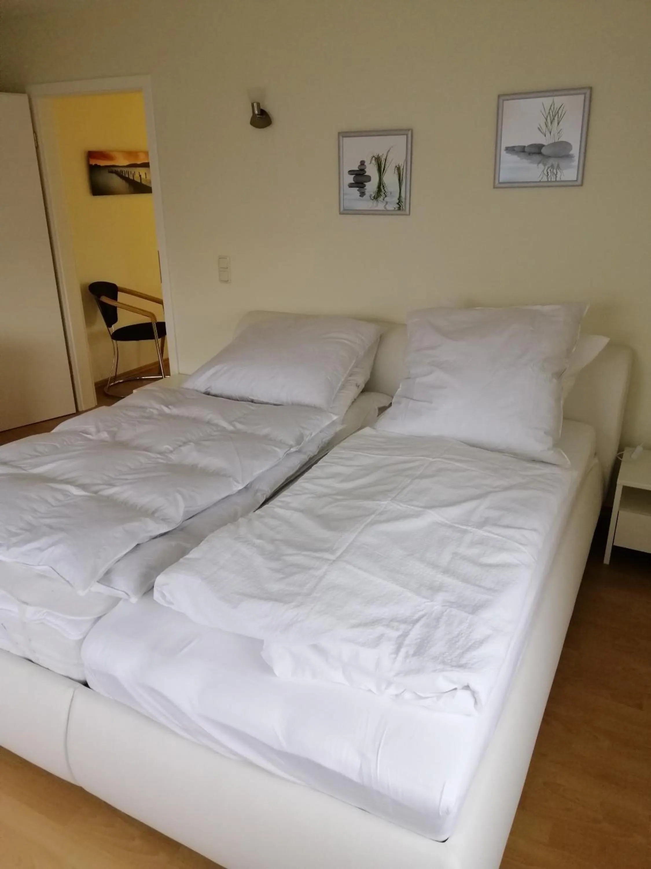 Bed in Gästehaus Schiemann