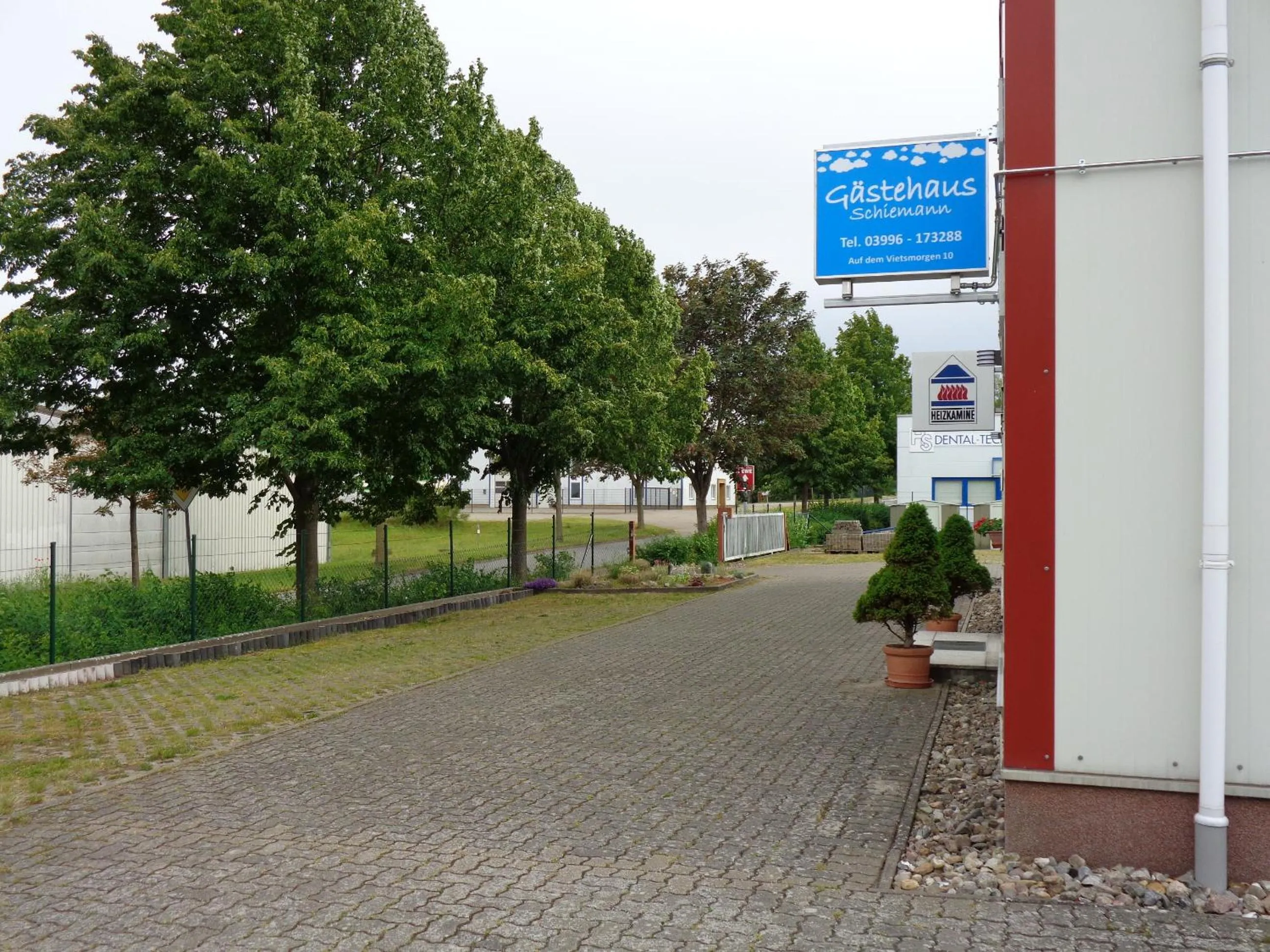 Property building in Gästehaus Schiemann