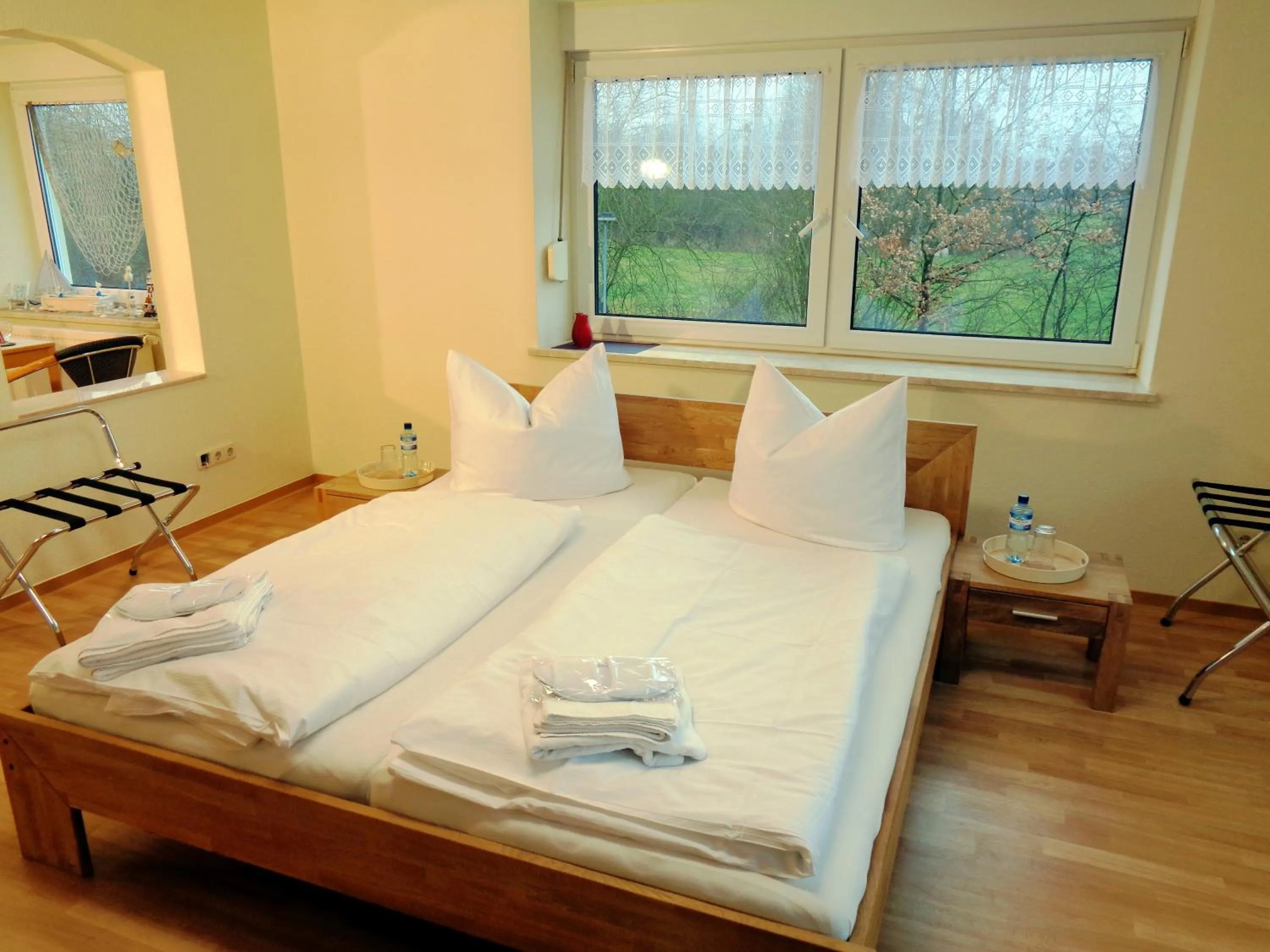 Bed in Gästehaus Schiemann