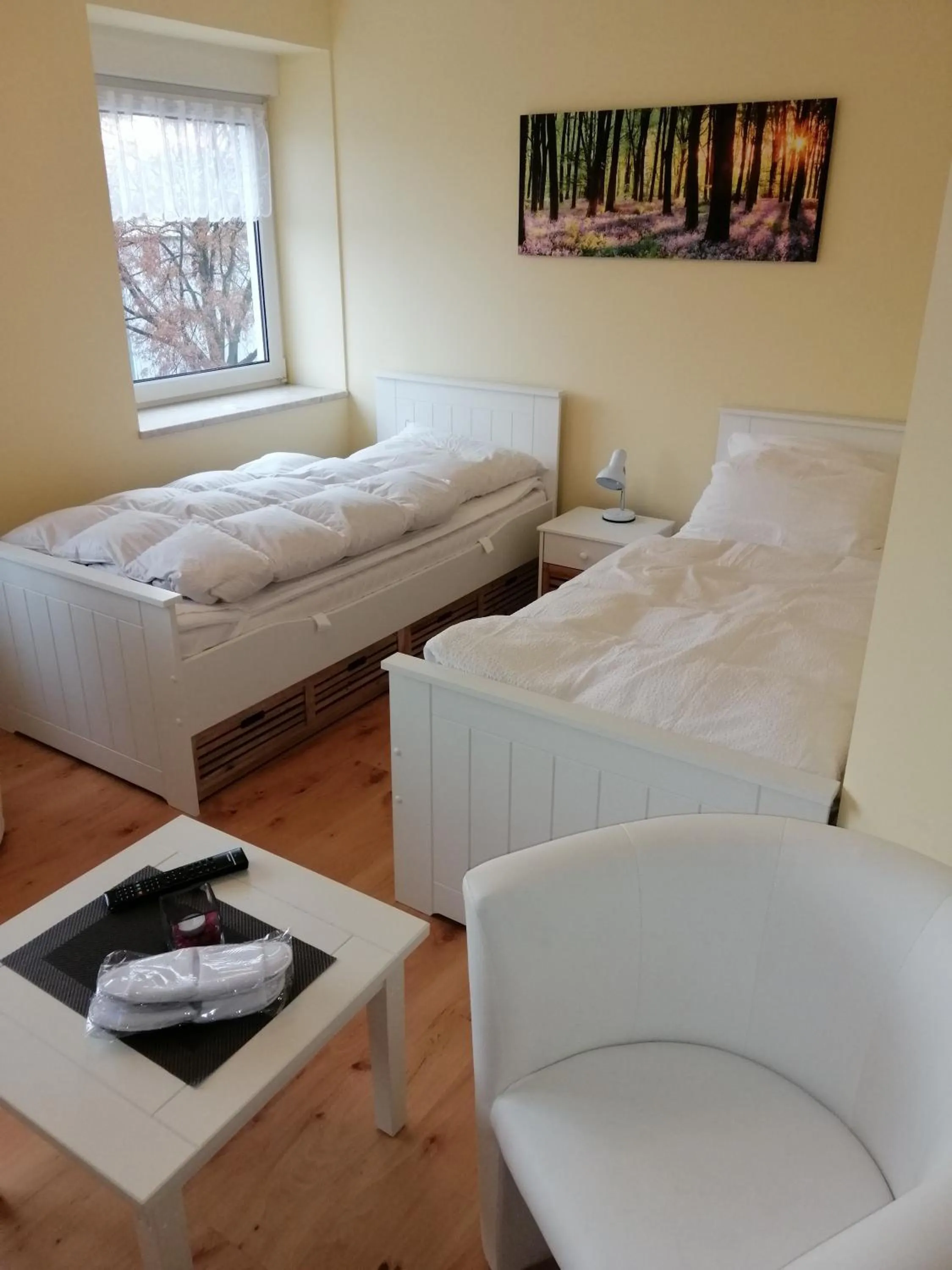 Bed in Gästehaus Schiemann