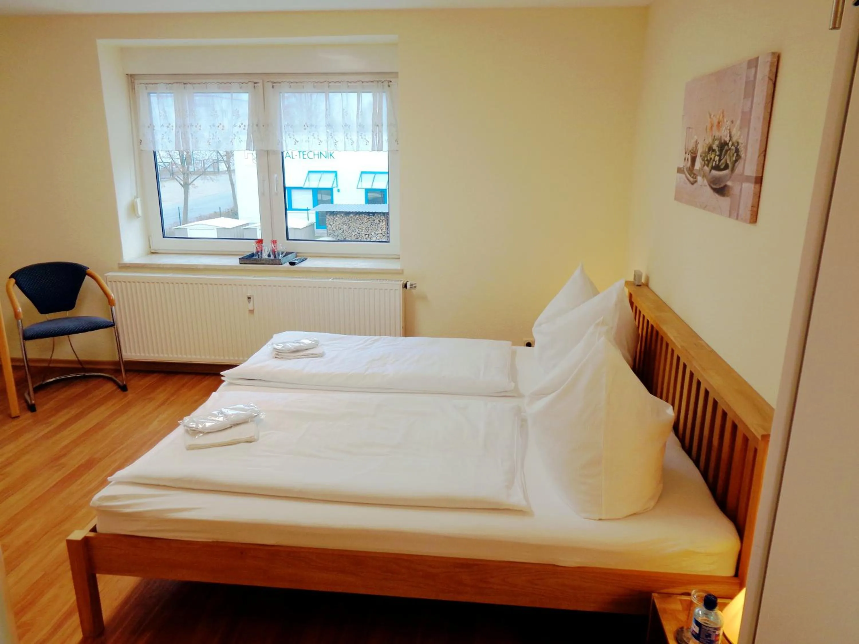 Bed in Gästehaus Schiemann