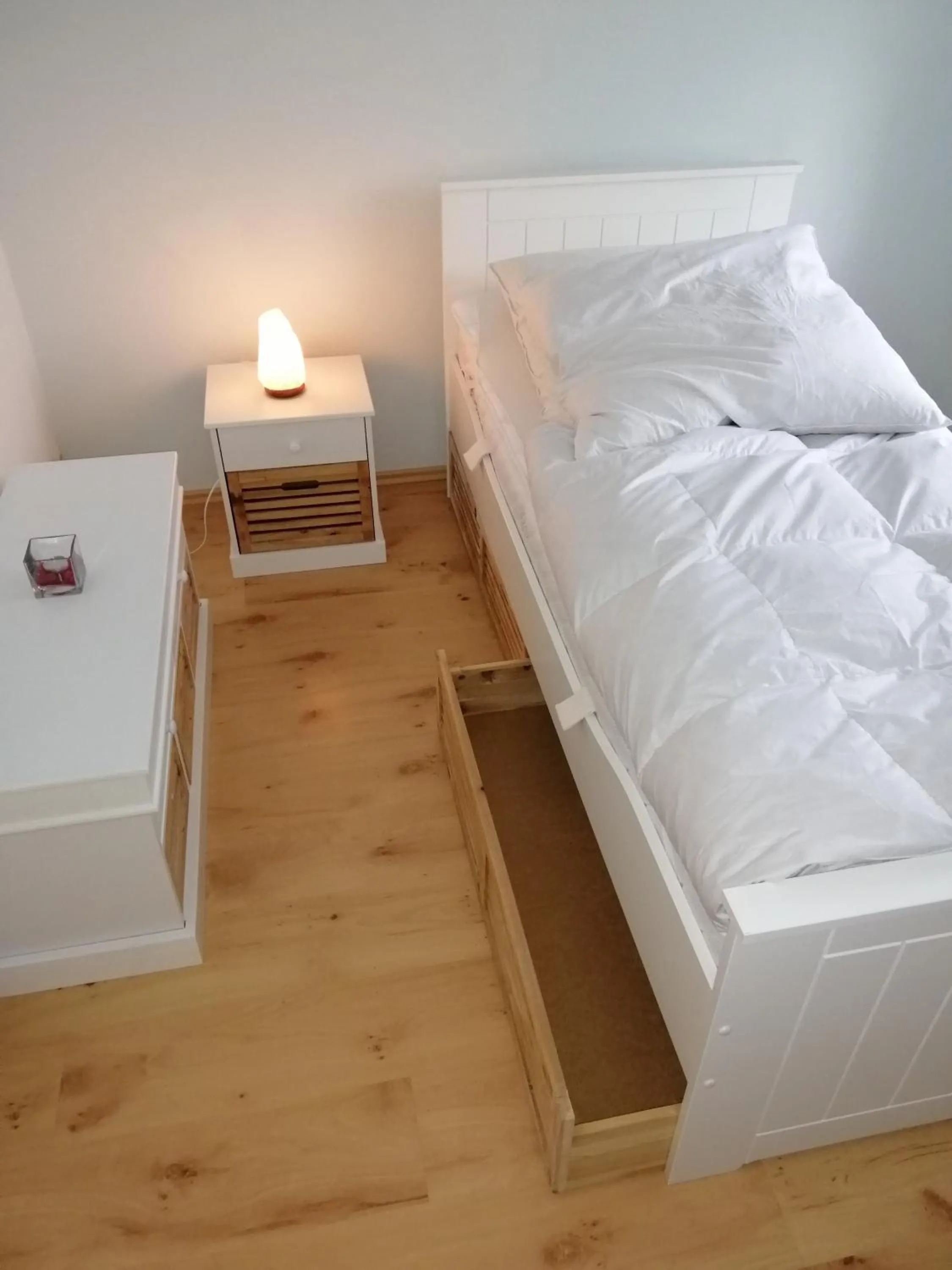 Bed in Gästehaus Schiemann