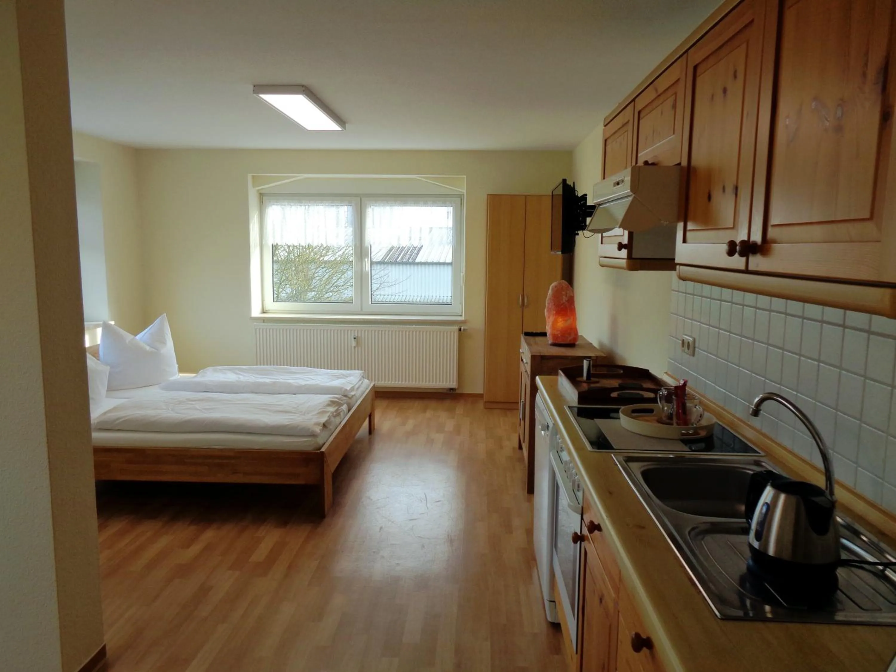 Bed in Gästehaus Schiemann