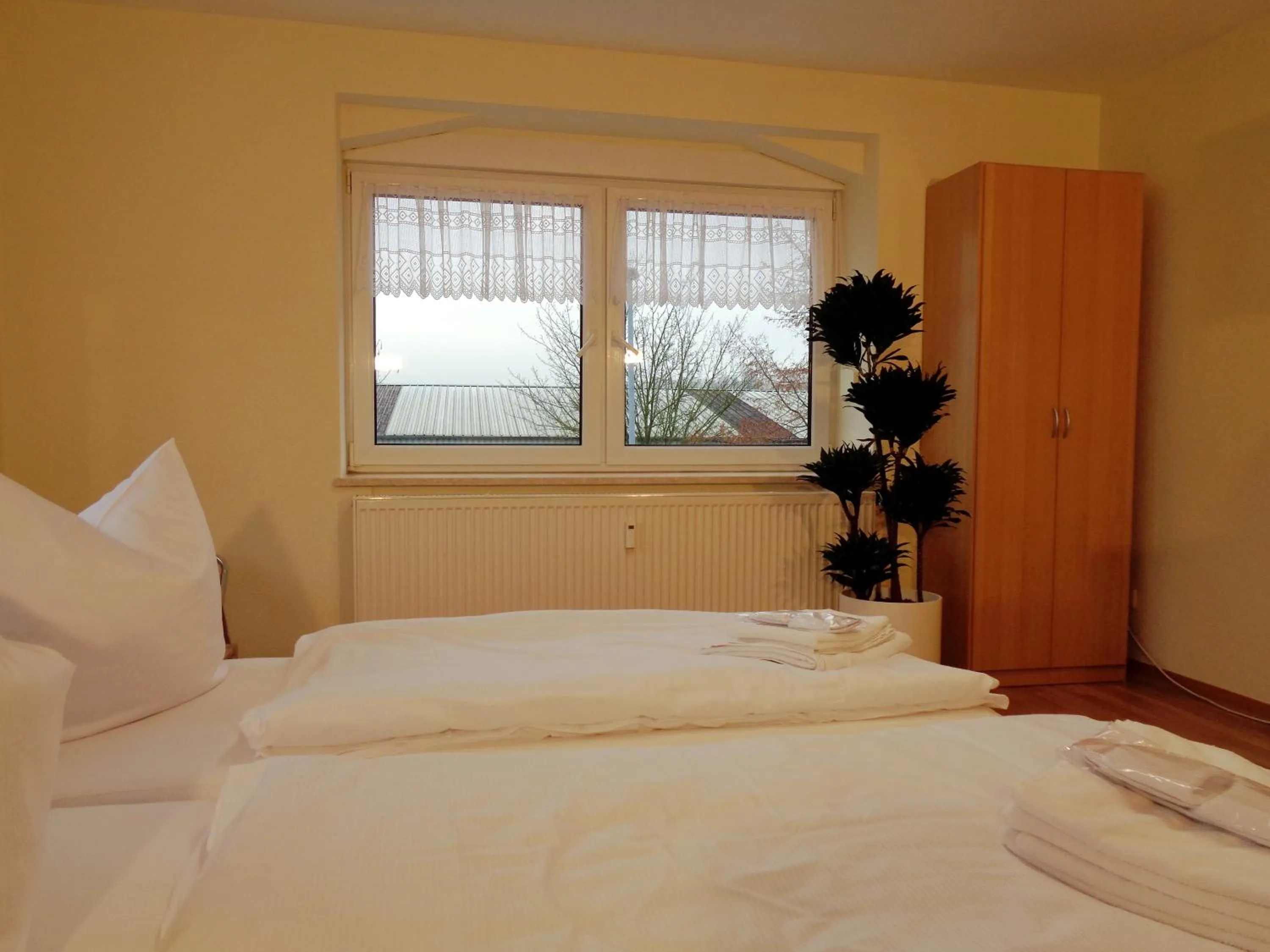 Bed in Gästehaus Schiemann