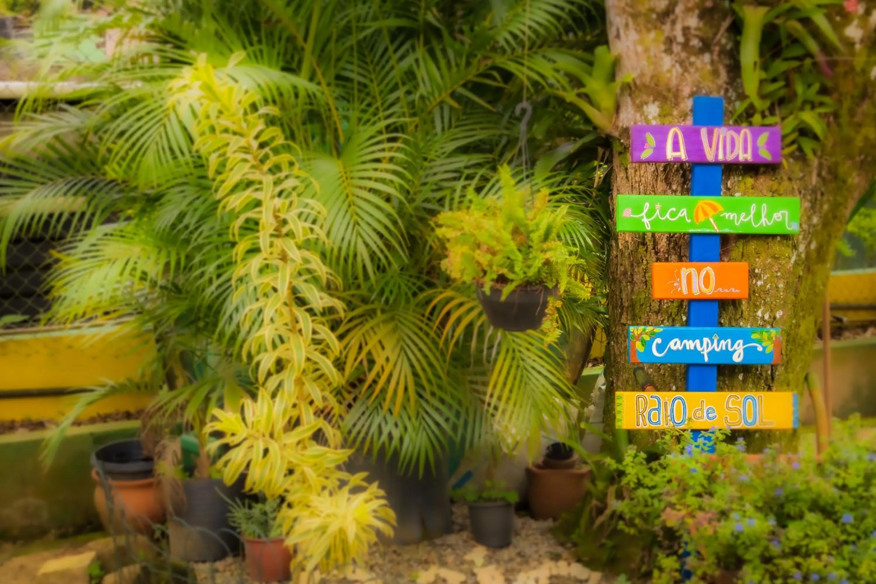 Natural landscape in Raio de Sol pousada & camping