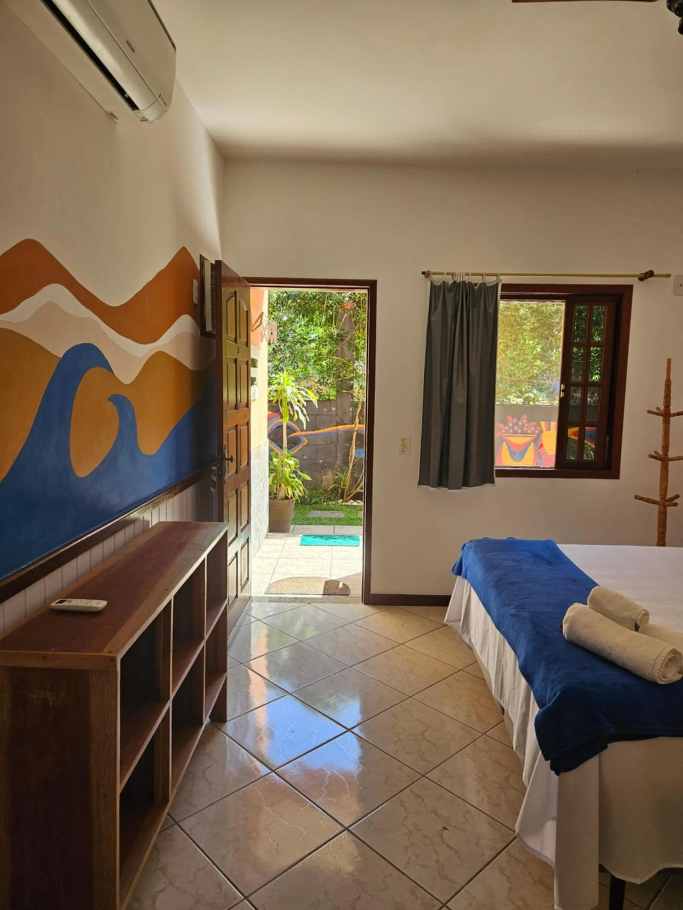 Bed in Raio de Sol pousada & camping