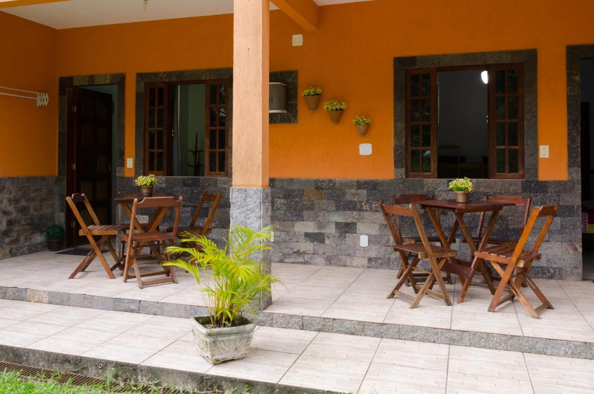 Patio in Raio de Sol pousada & camping