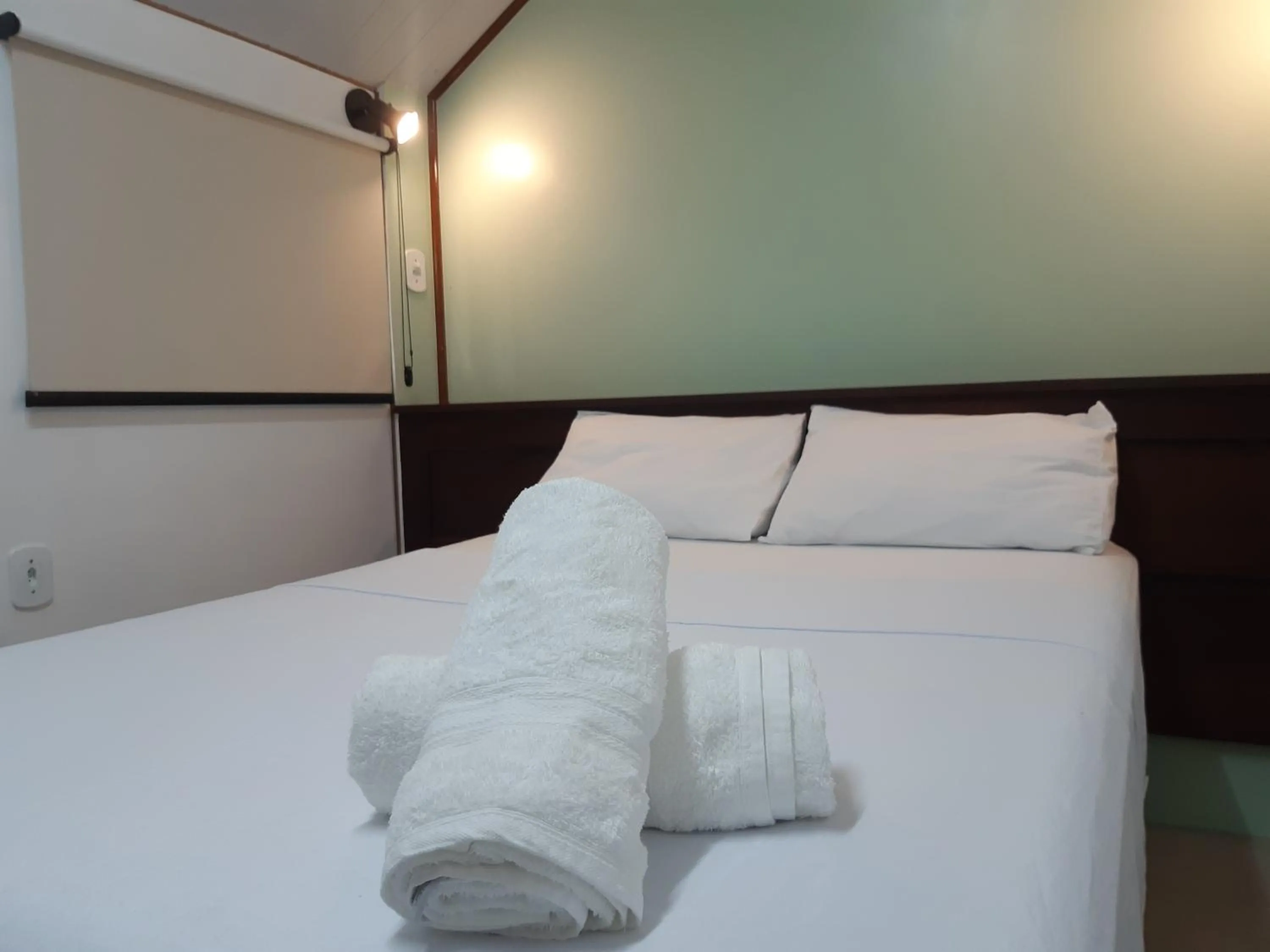 Bed in Raio de Sol pousada & camping