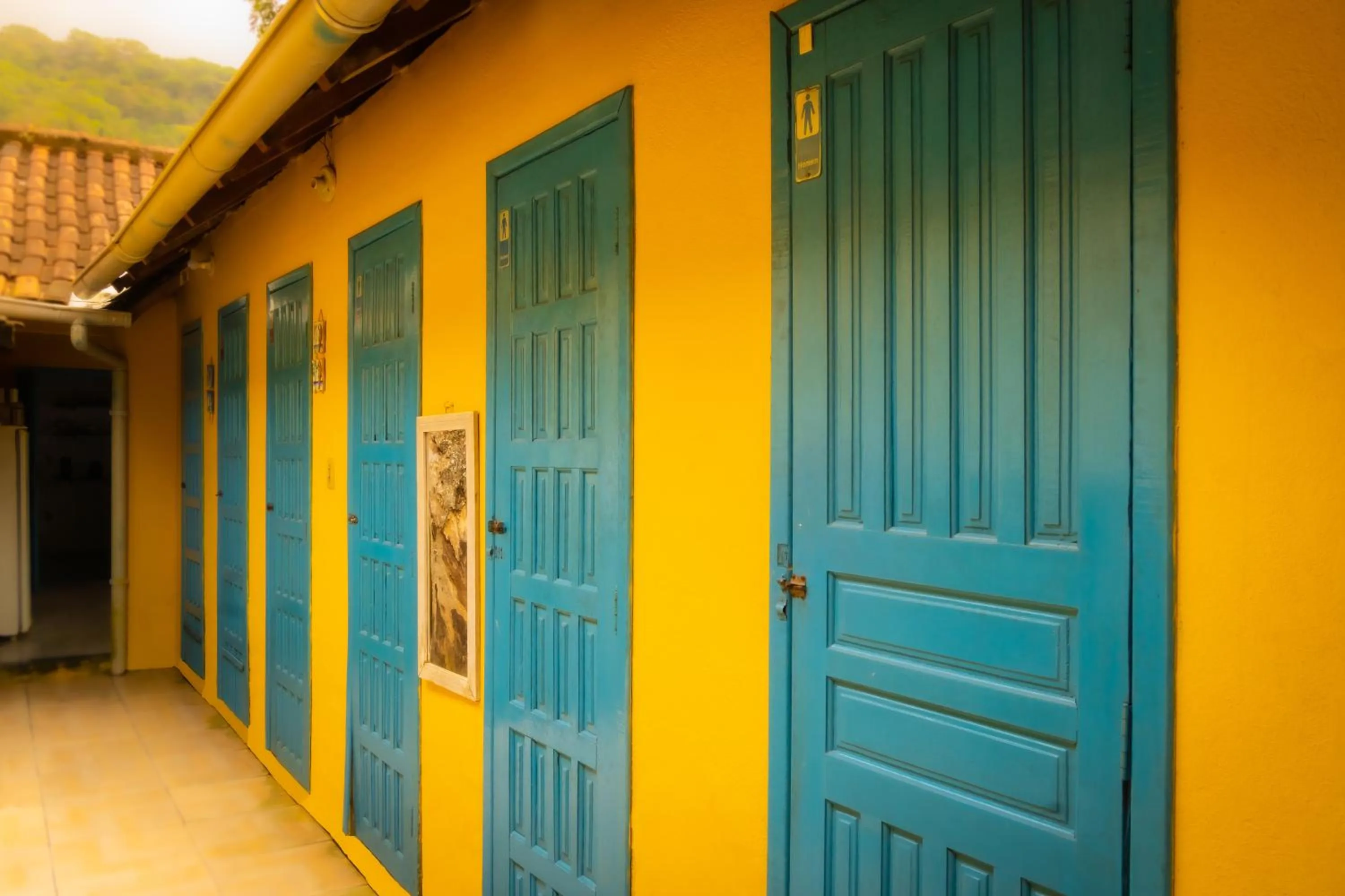 Shower in Raio de Sol pousada & camping