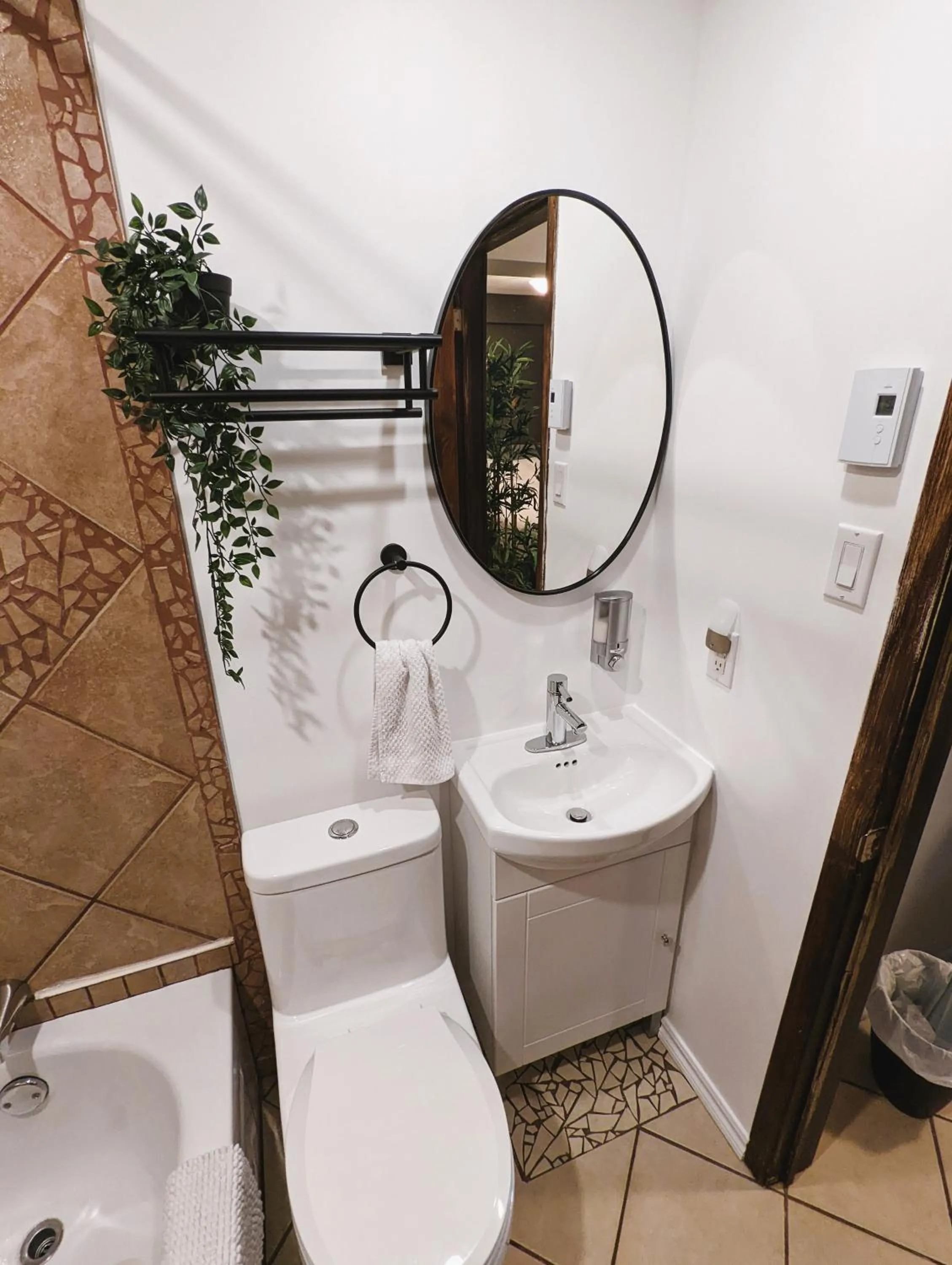 Bathroom in Hébergement Harvey