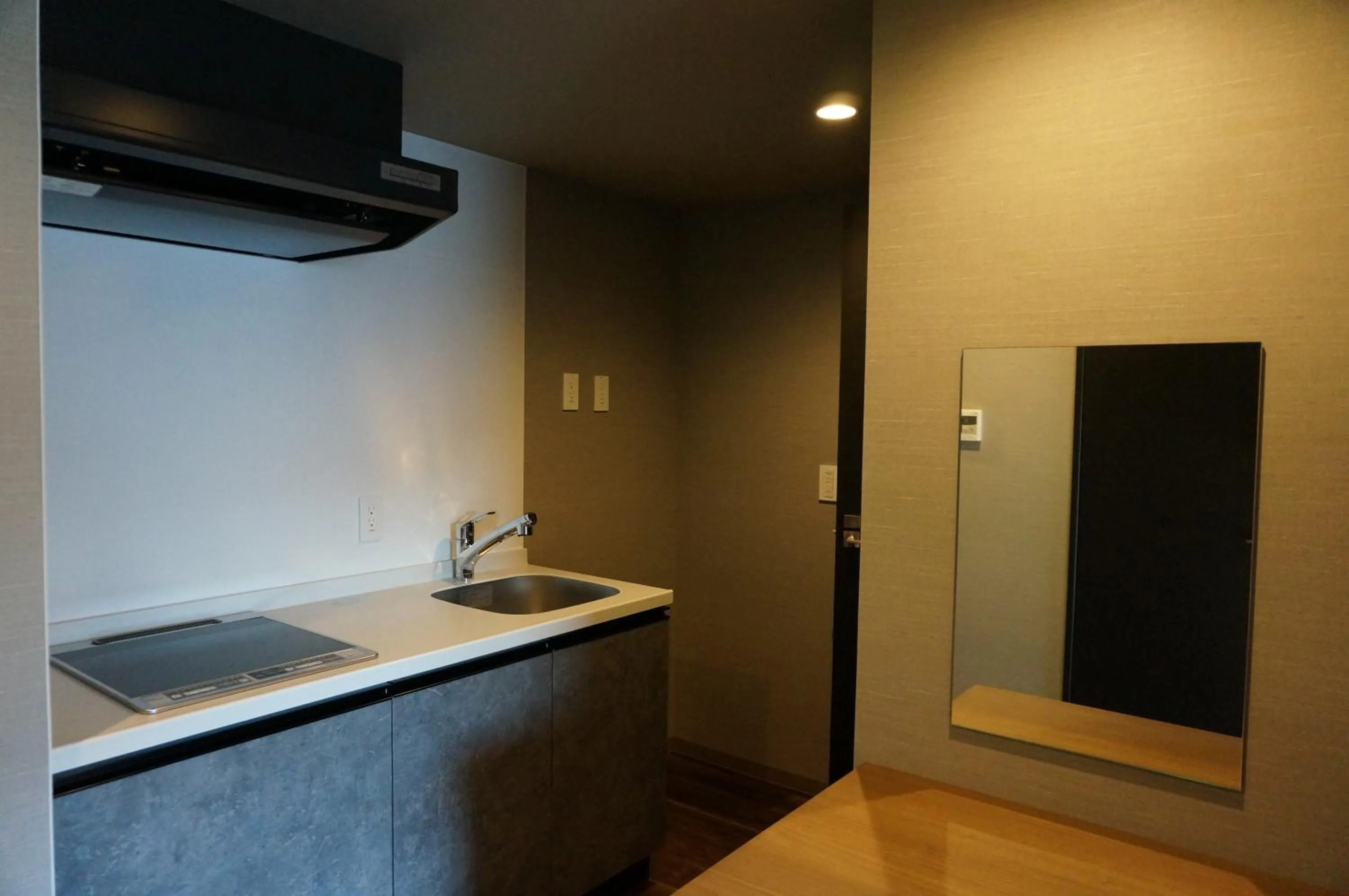 Kitchen or kitchenette in Hotel Imari Aioibashi Bettei