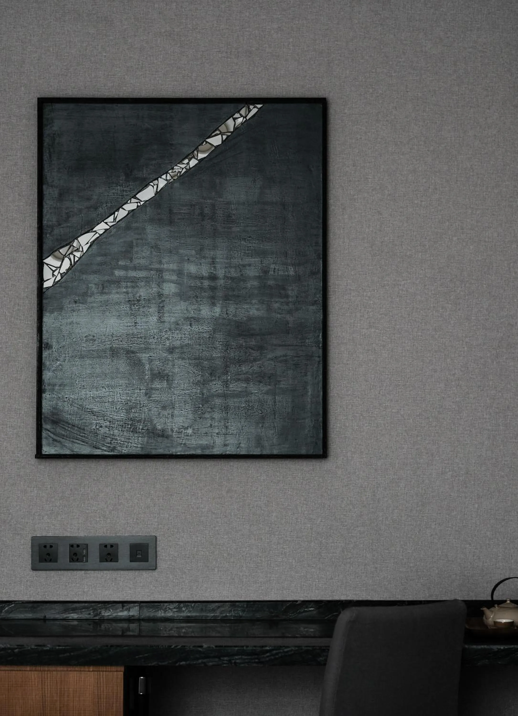 Seating area in The Luzerne Hotel