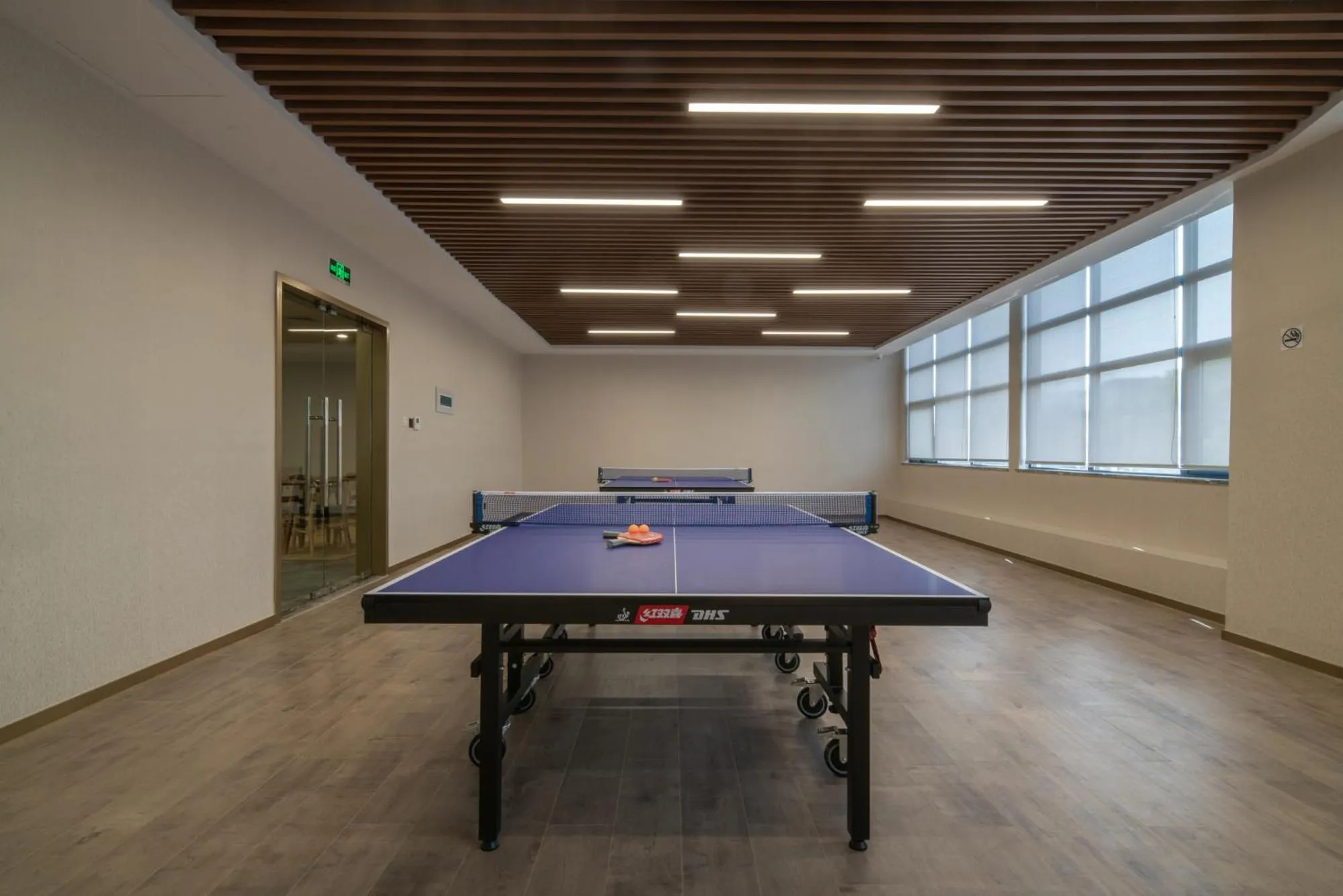 Table tennis in The Luzerne Hotel