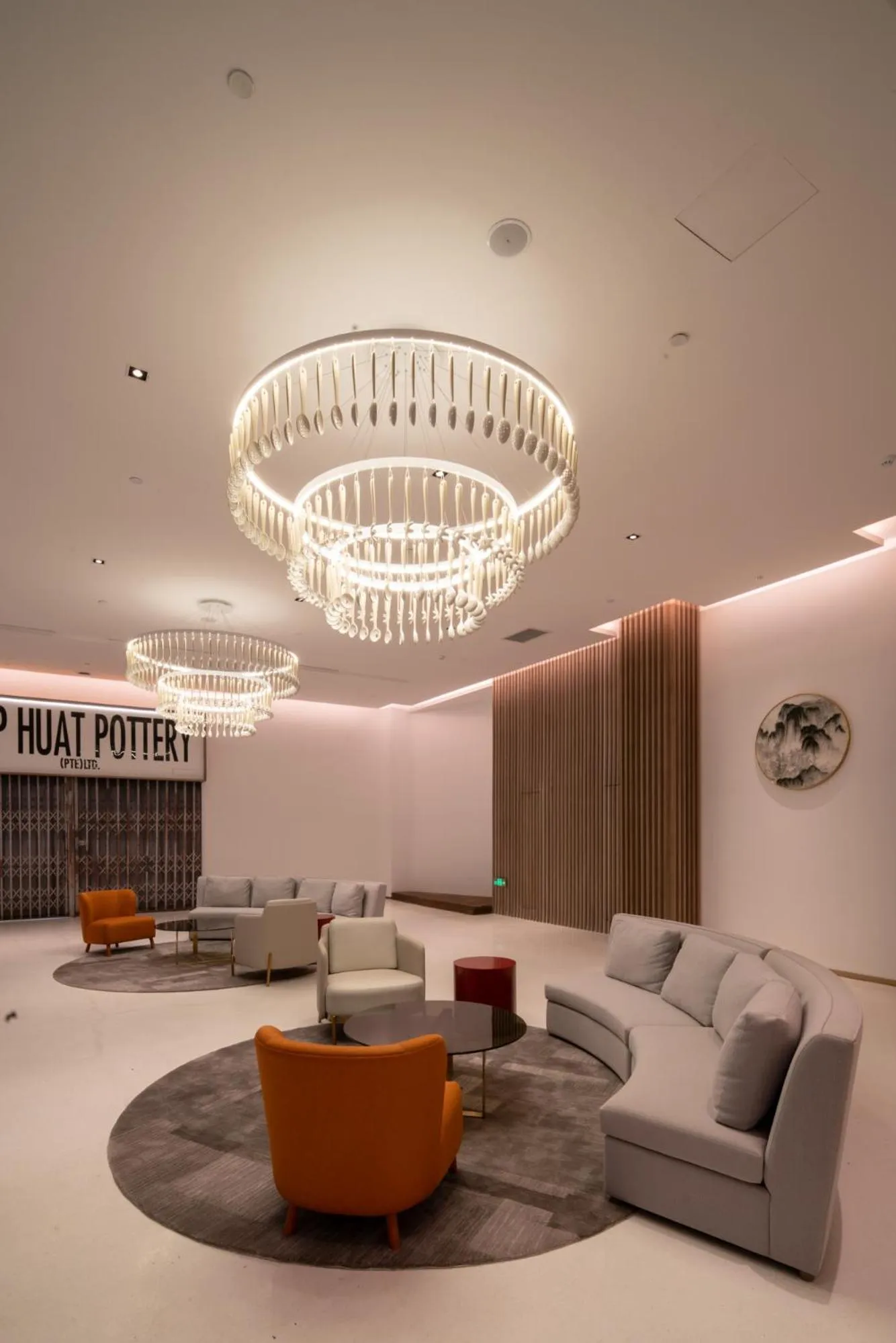 Seating area in The Luzerne Hotel