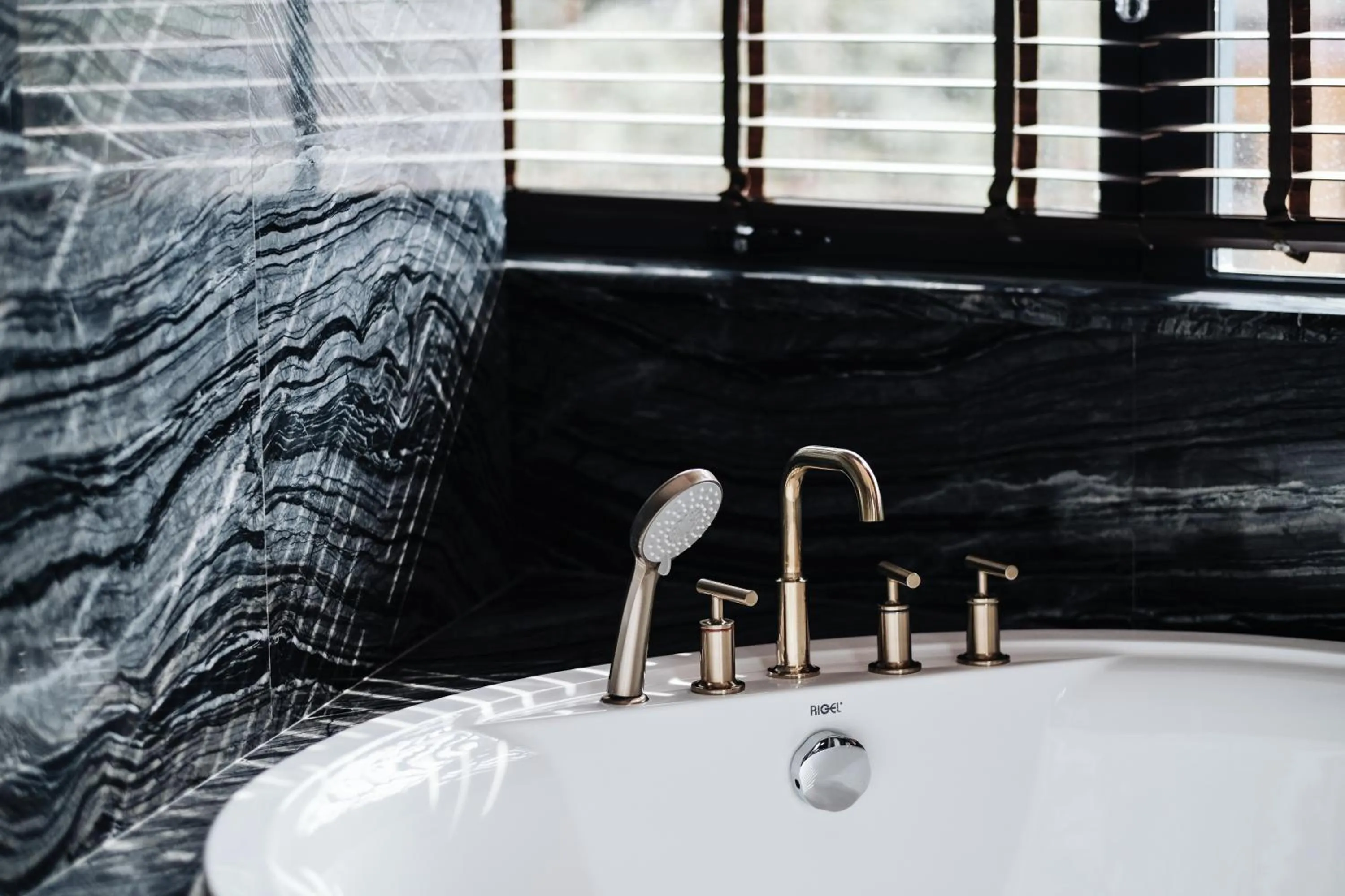 Bathroom in The Luzerne Hotel