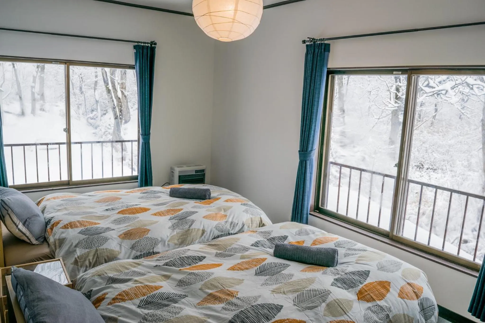 Bed in Myoko House