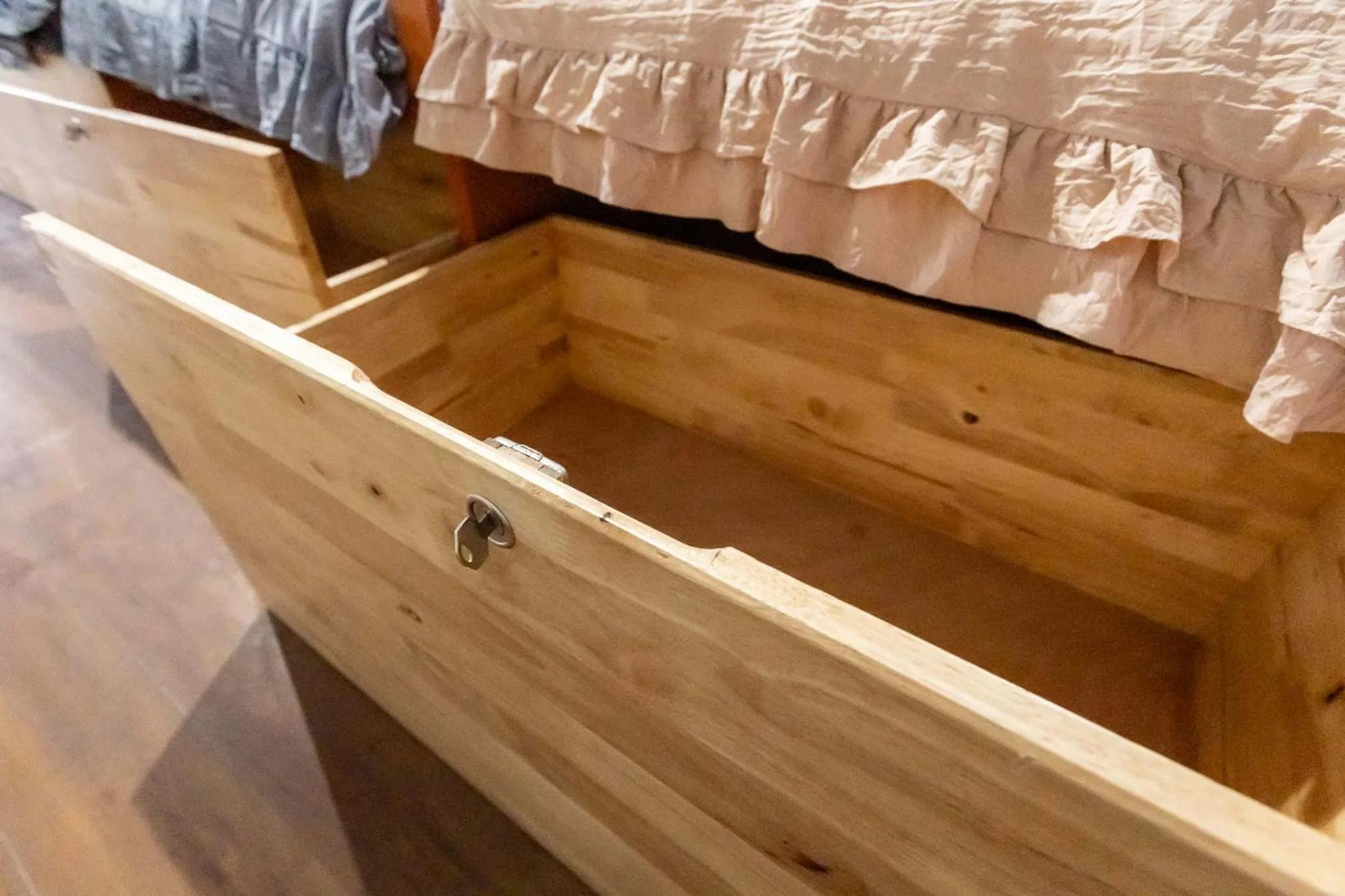 Bed in Aladdin Guest House