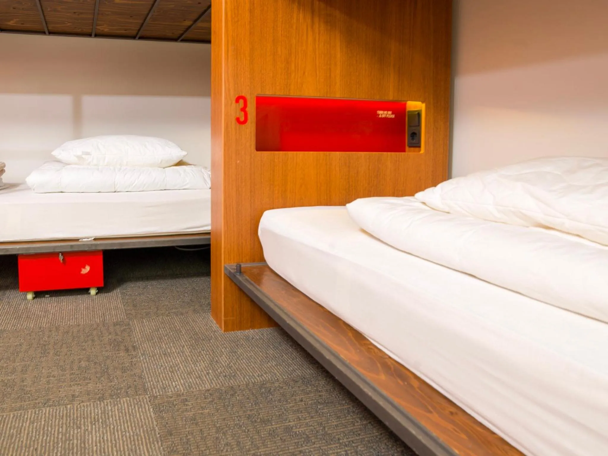 Bedroom, Bed in Loft - HI Eco Hostel