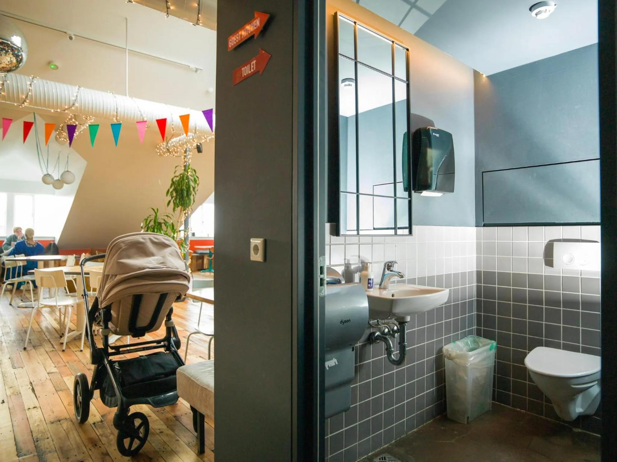 Decorative detail in Loft - HI Eco Hostel