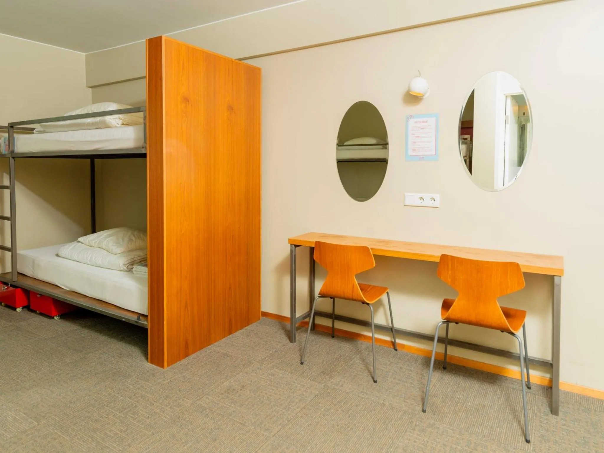 Bedroom, Bed in Loft - HI Eco Hostel