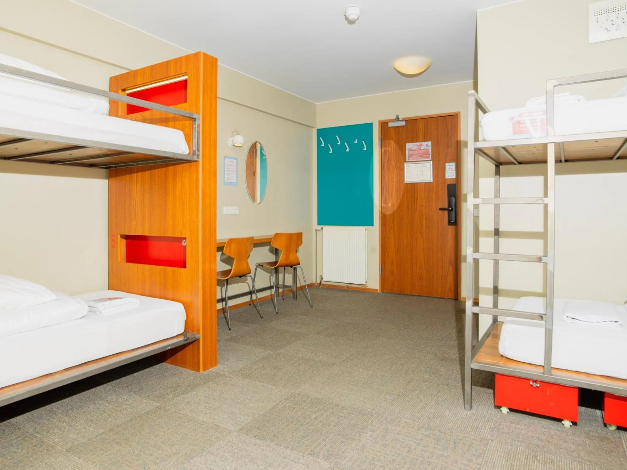 Bedroom, Bed in Loft - HI Eco Hostel