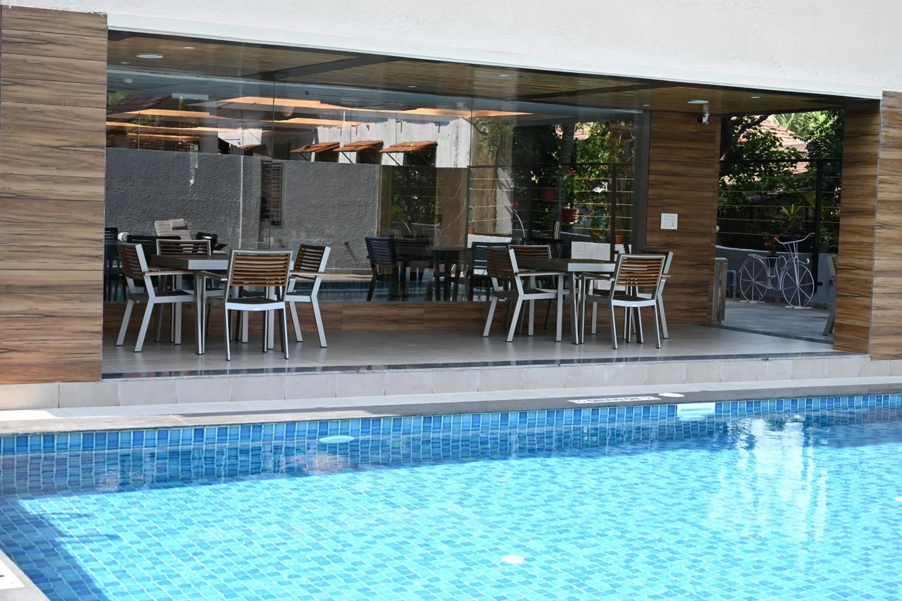 Swimming pool in Resort The Lohias, Goa Candolim