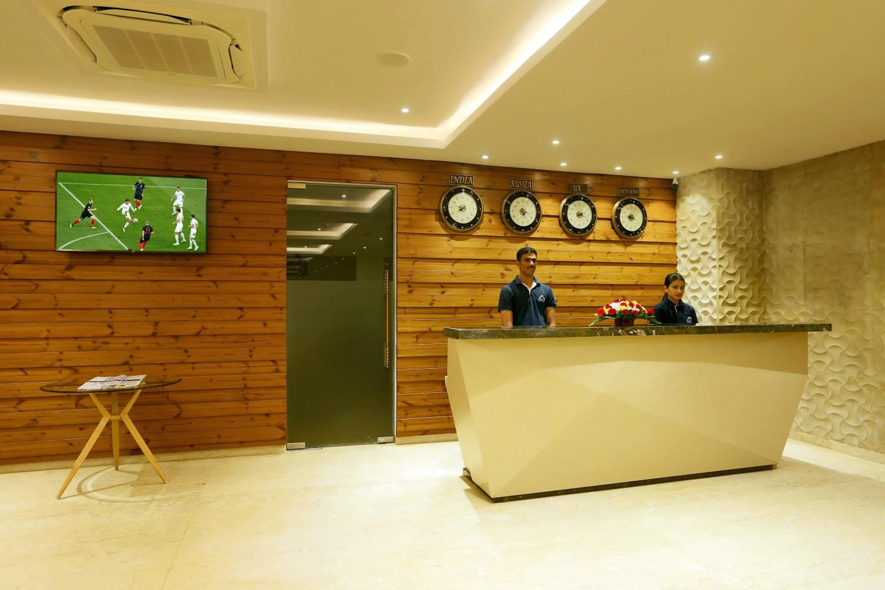 Lobby or reception in Resort The Lohias, Goa Candolim