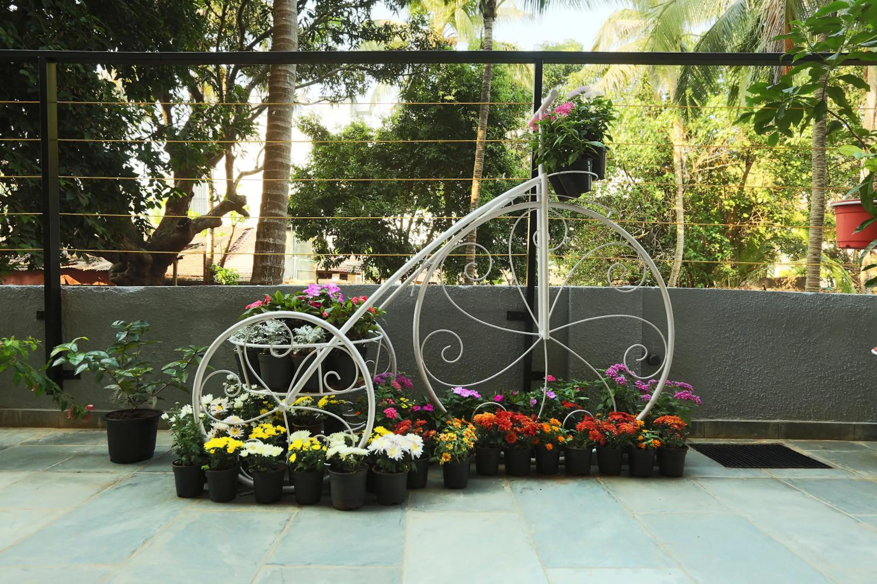 Garden in Resort The Lohias, Goa Candolim