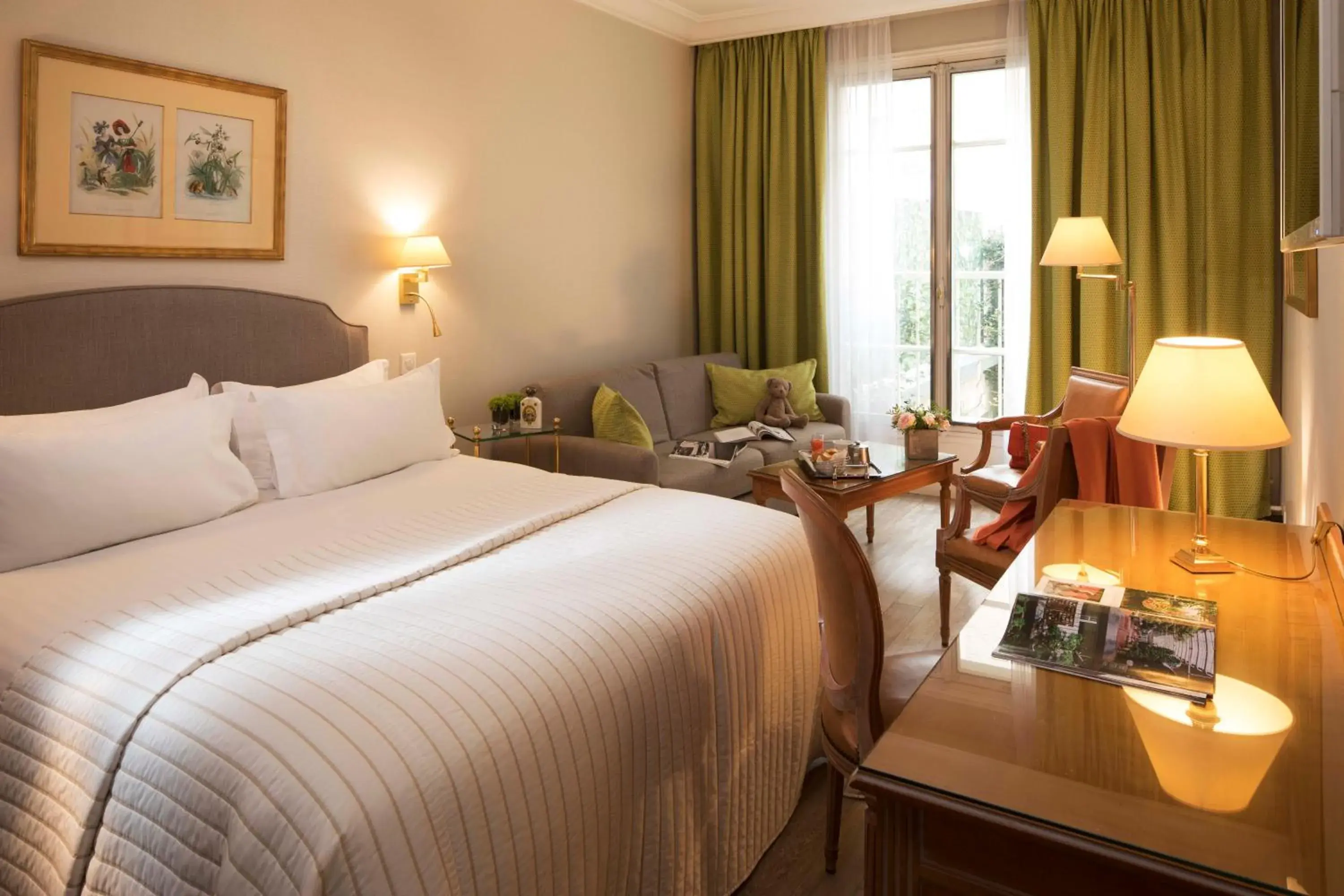 Bedroom, Bed in Le Littré Bedroom, Bed in Le Littré