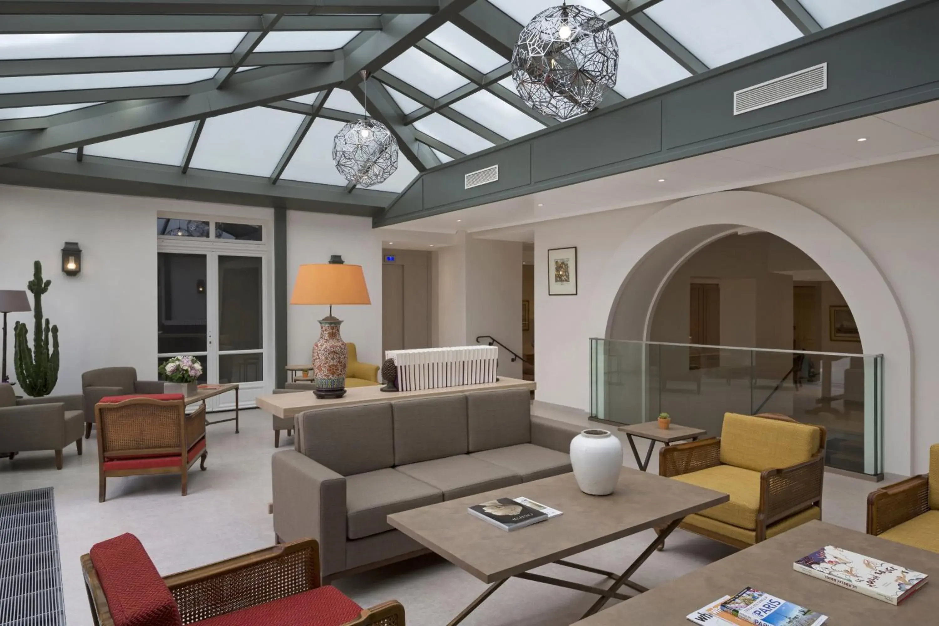 Lobby or reception in Le Littré Lobby or reception in Le Littré