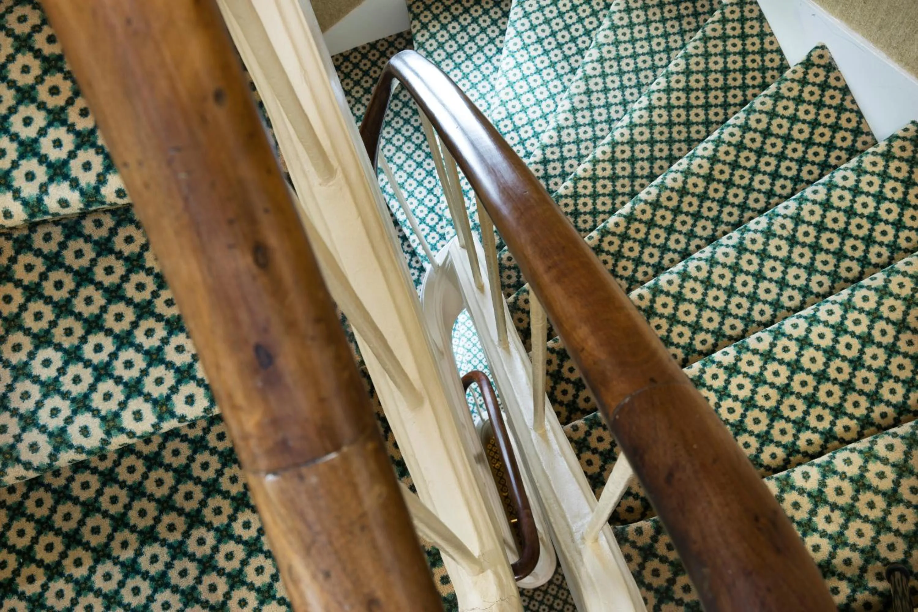 Decorative detail in Hotel Des Deux Continents