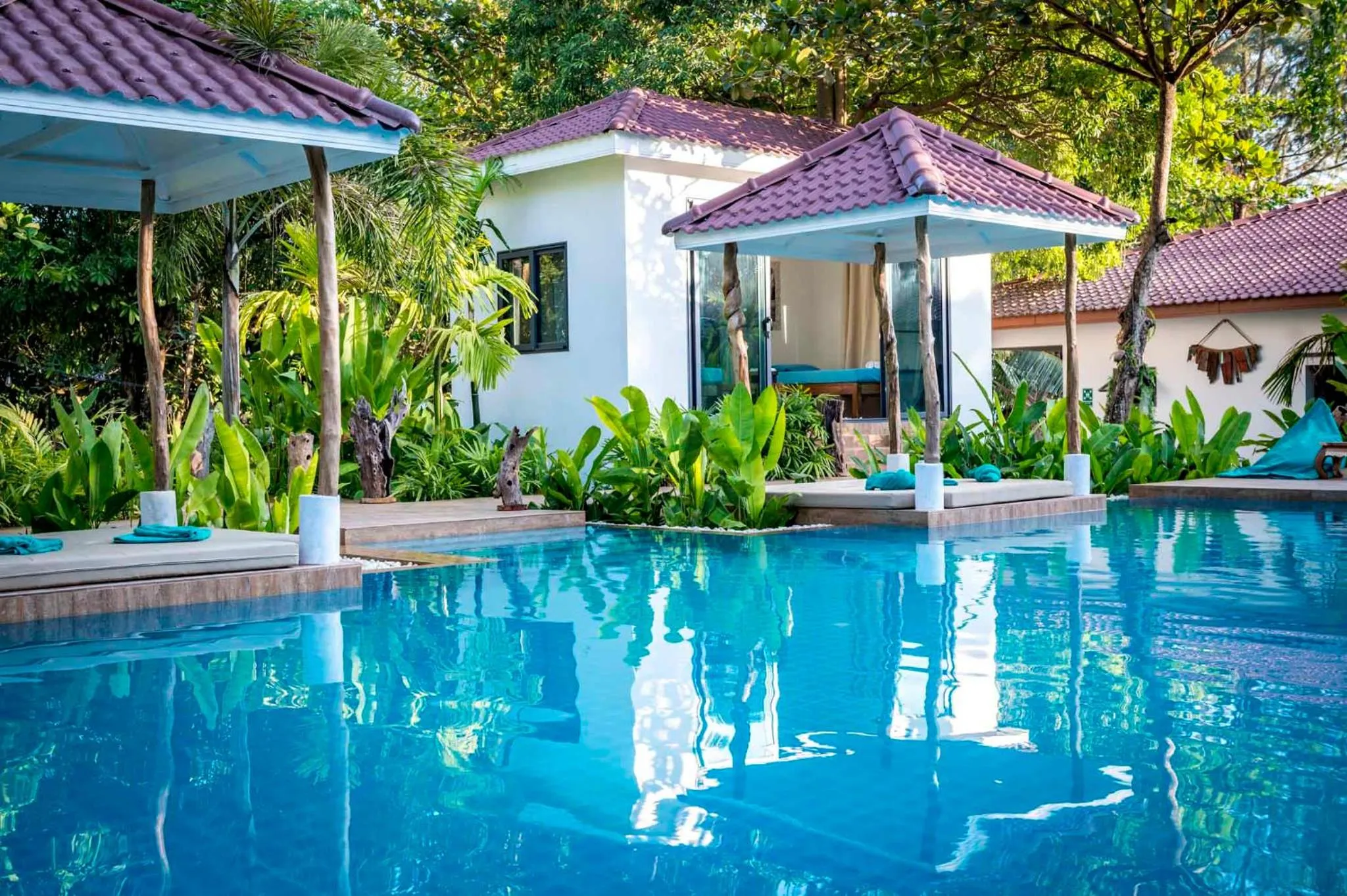 Swimming pool in By The Sea Koh Mak Boutique Guesthouse
