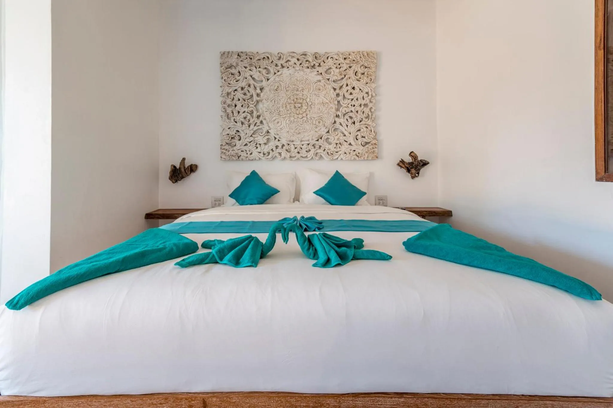 Bedroom, Bed in By The Sea Koh Mak Boutique Guesthouse