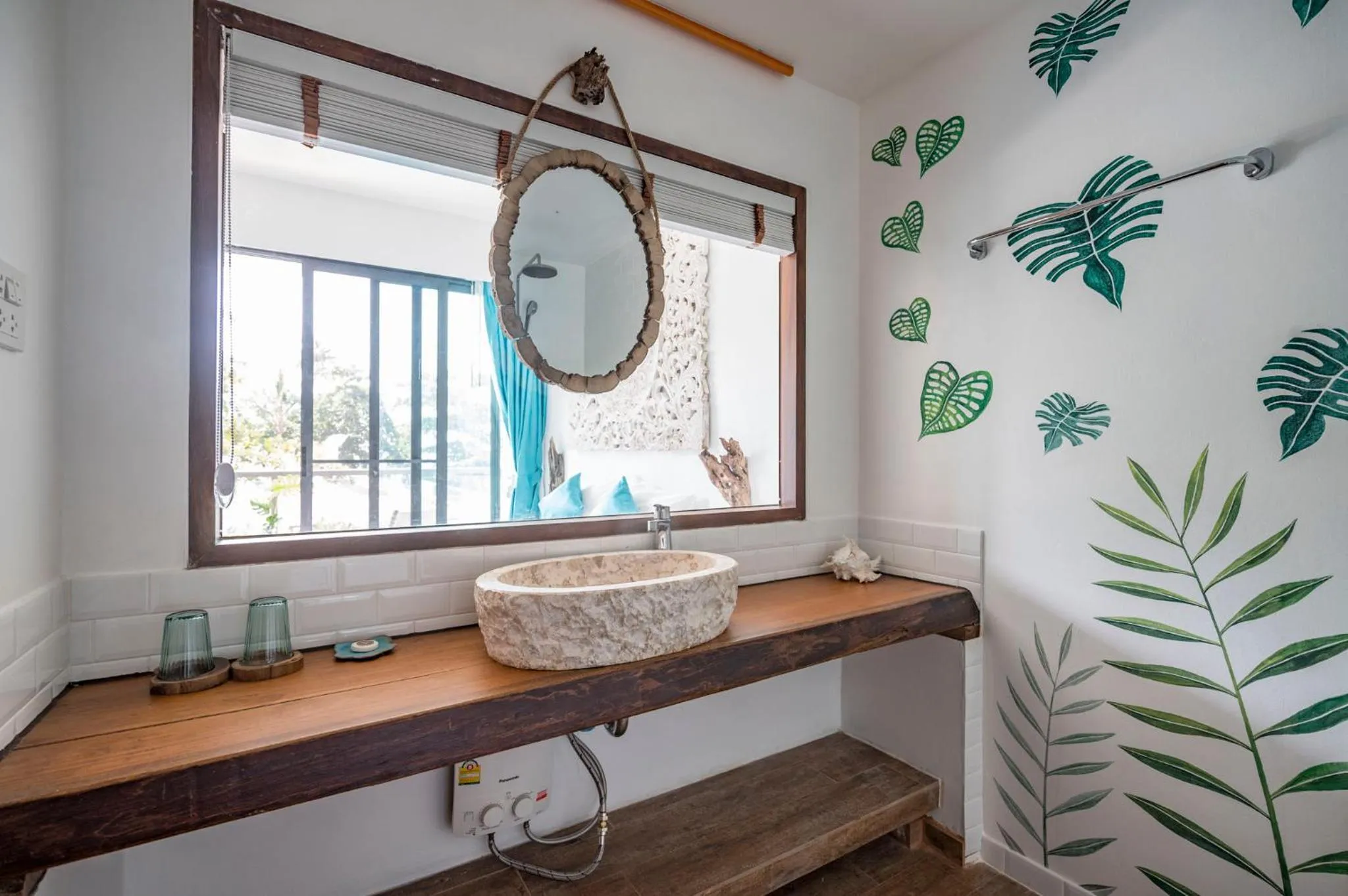 Bathroom in By The Sea Koh Mak Boutique Guesthouse