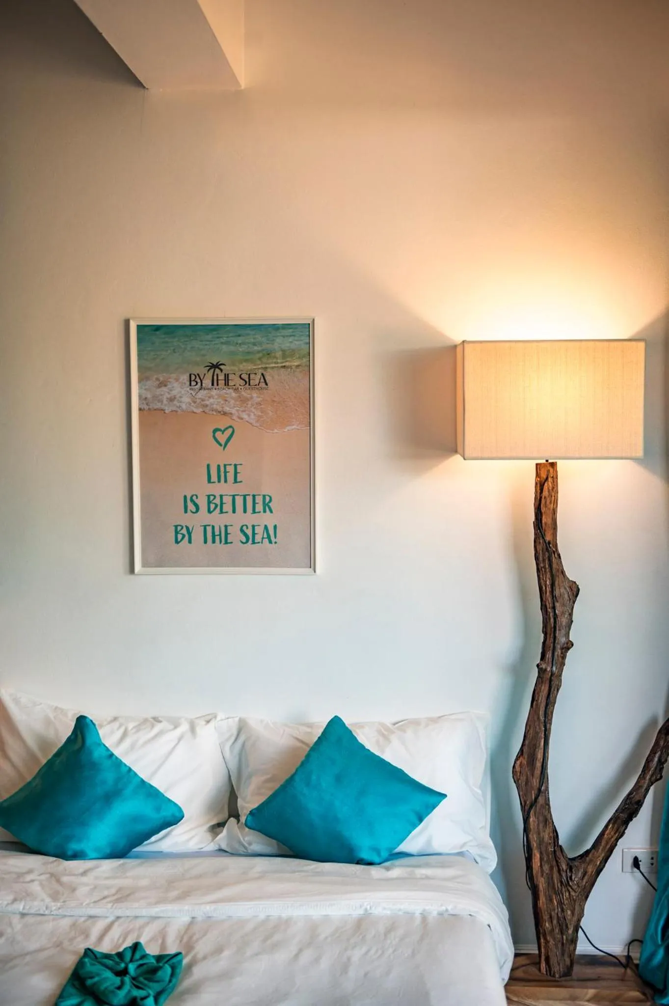 Bedroom, Bed in By The Sea Koh Mak Boutique Guesthouse