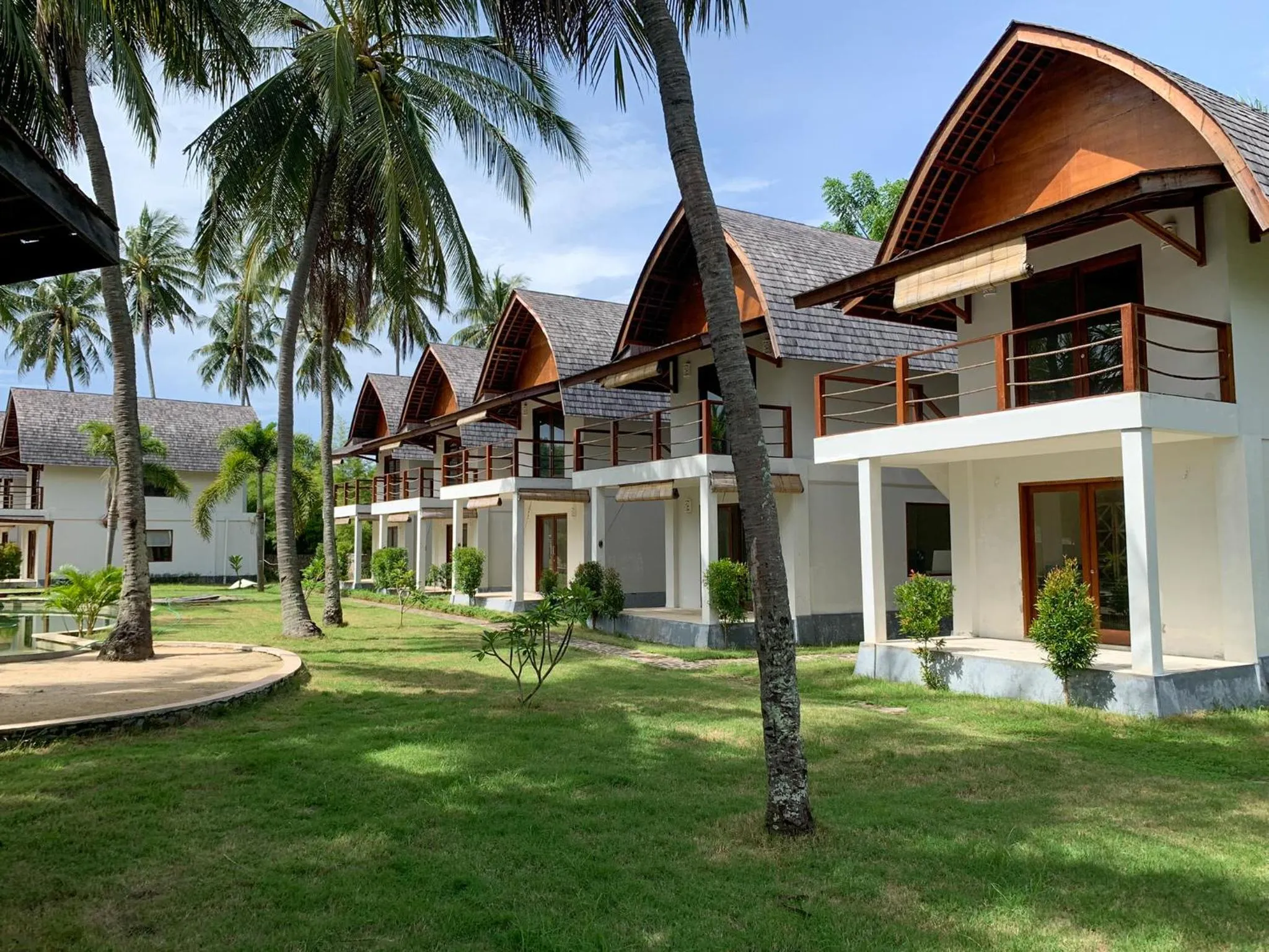 Property building in The Club Villas Lombok