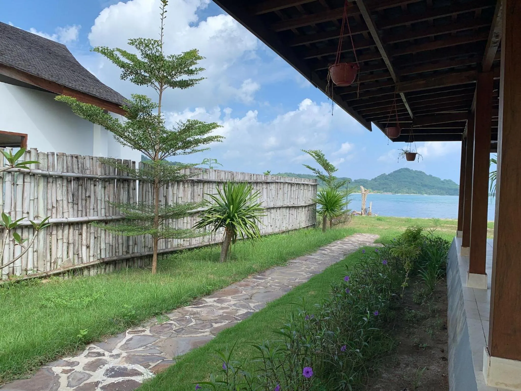 Garden in The Club Villas Lombok