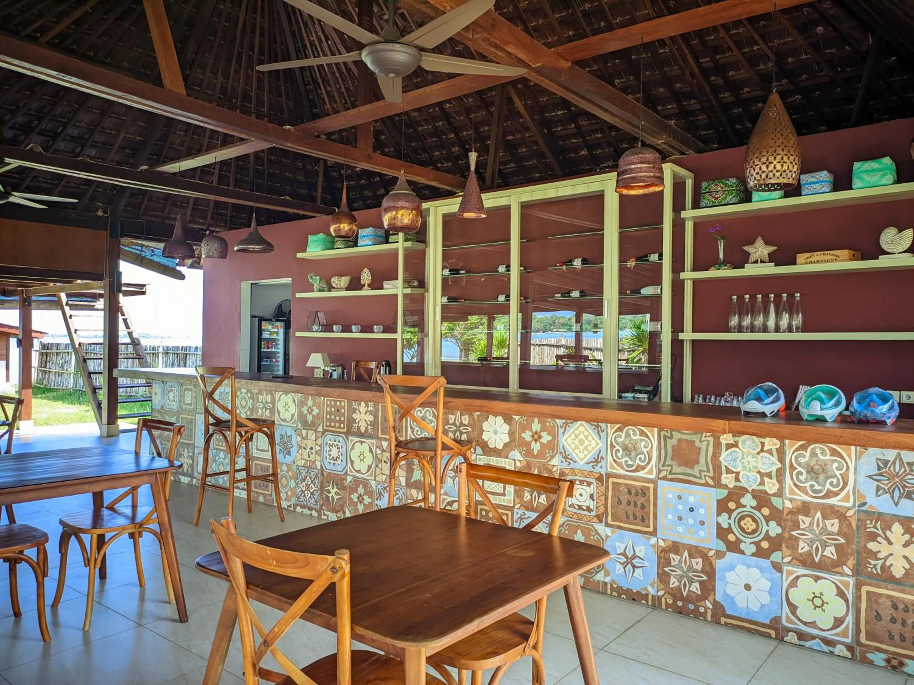 Restaurant/places to eat in The Club Villas Lombok