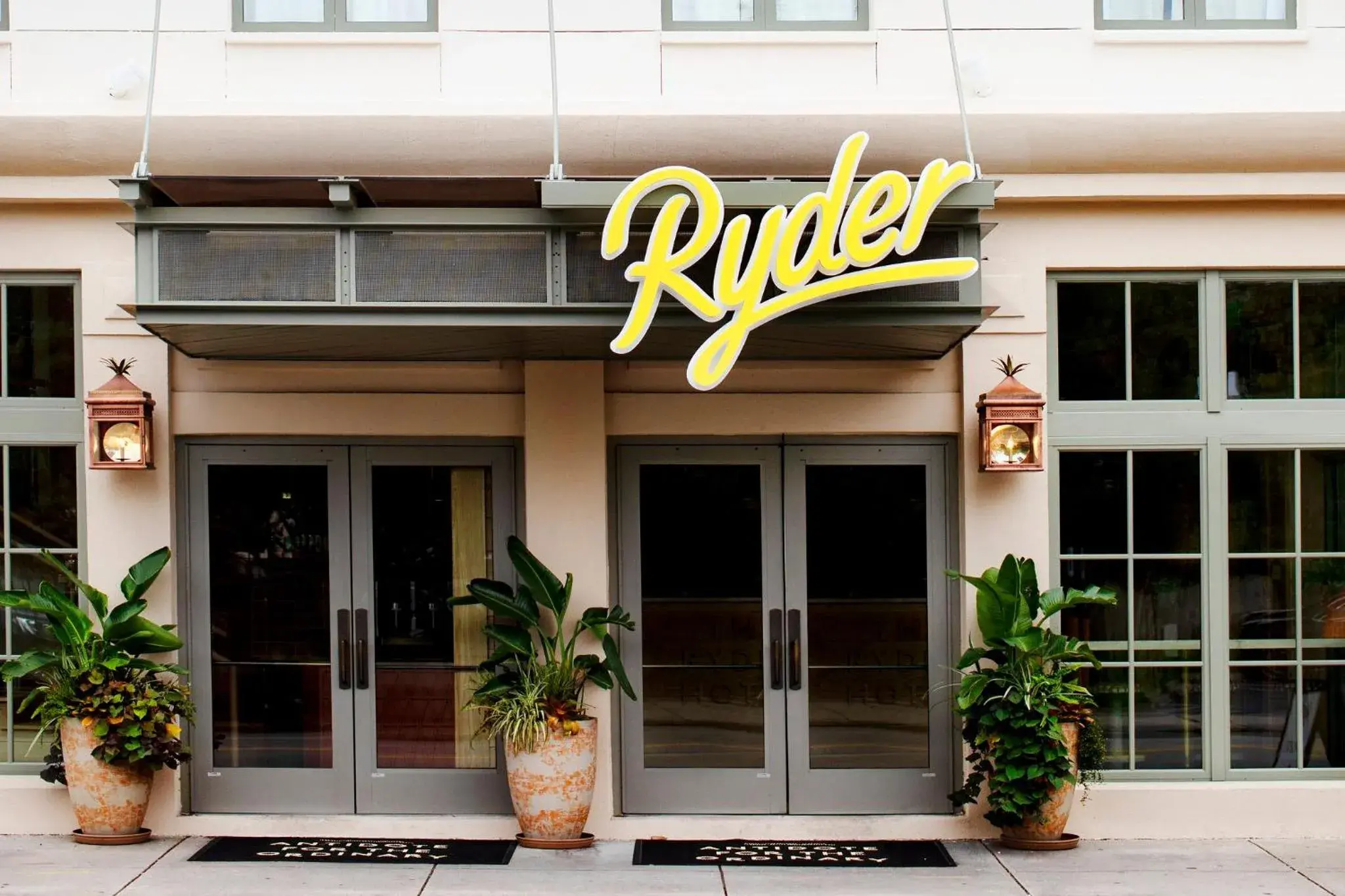 Facade/entrance in The Ryder Hotel Facade/entrance in The Ryder Hotel