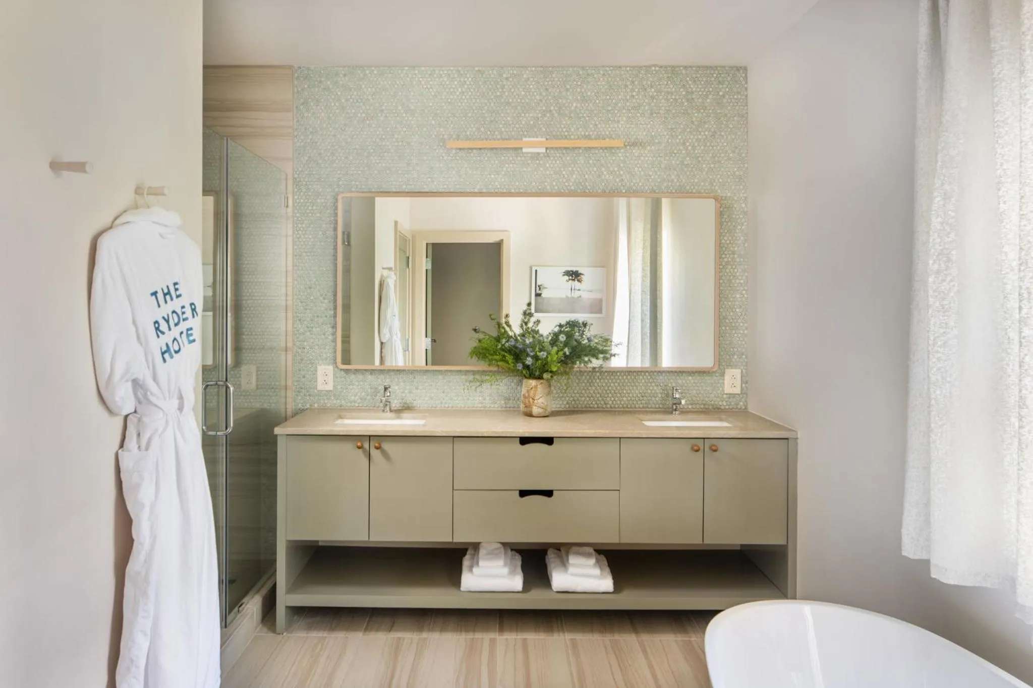 Bathroom in The Ryder Hotel