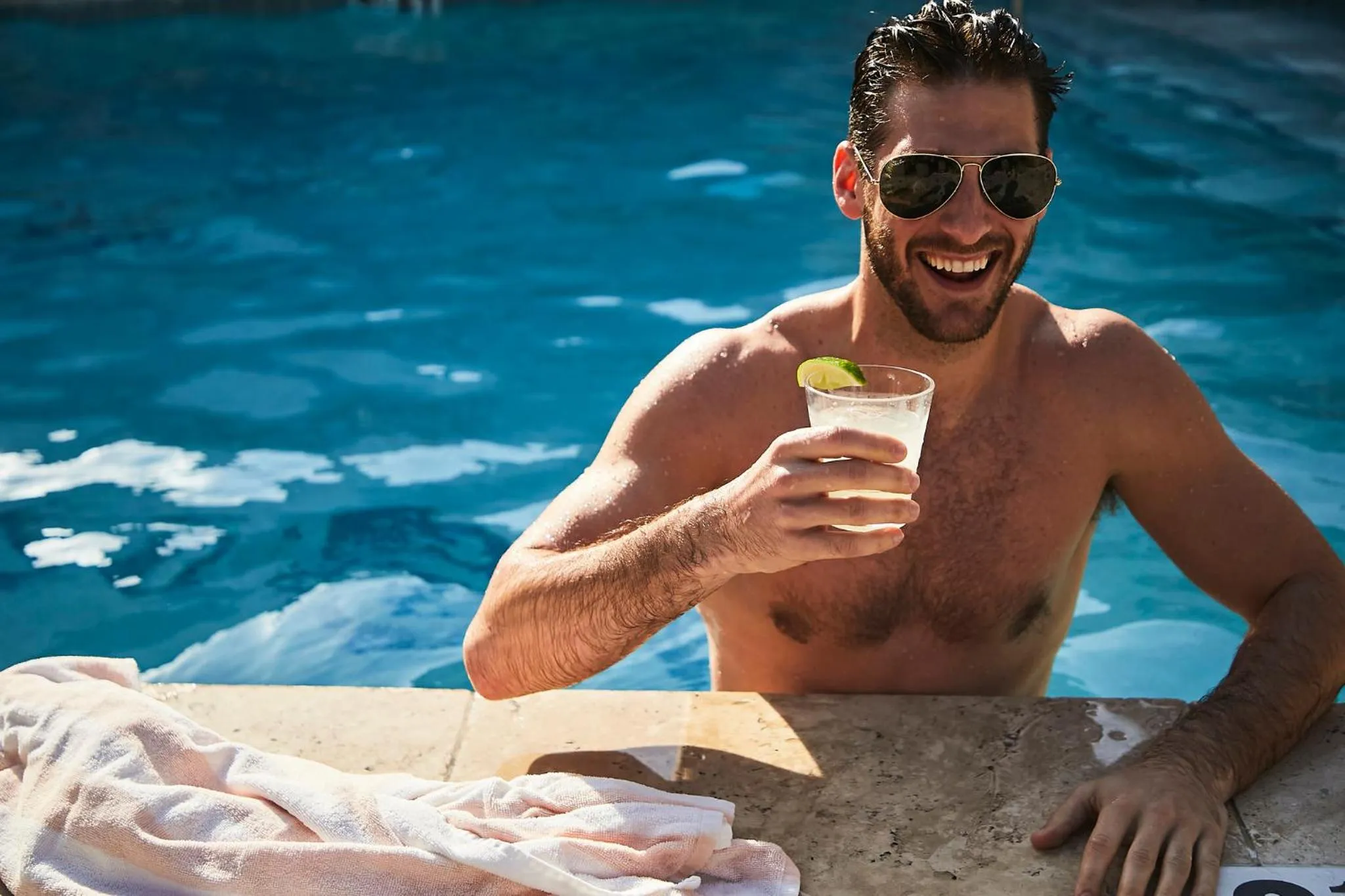 Swimming pool in The Ryder Hotel