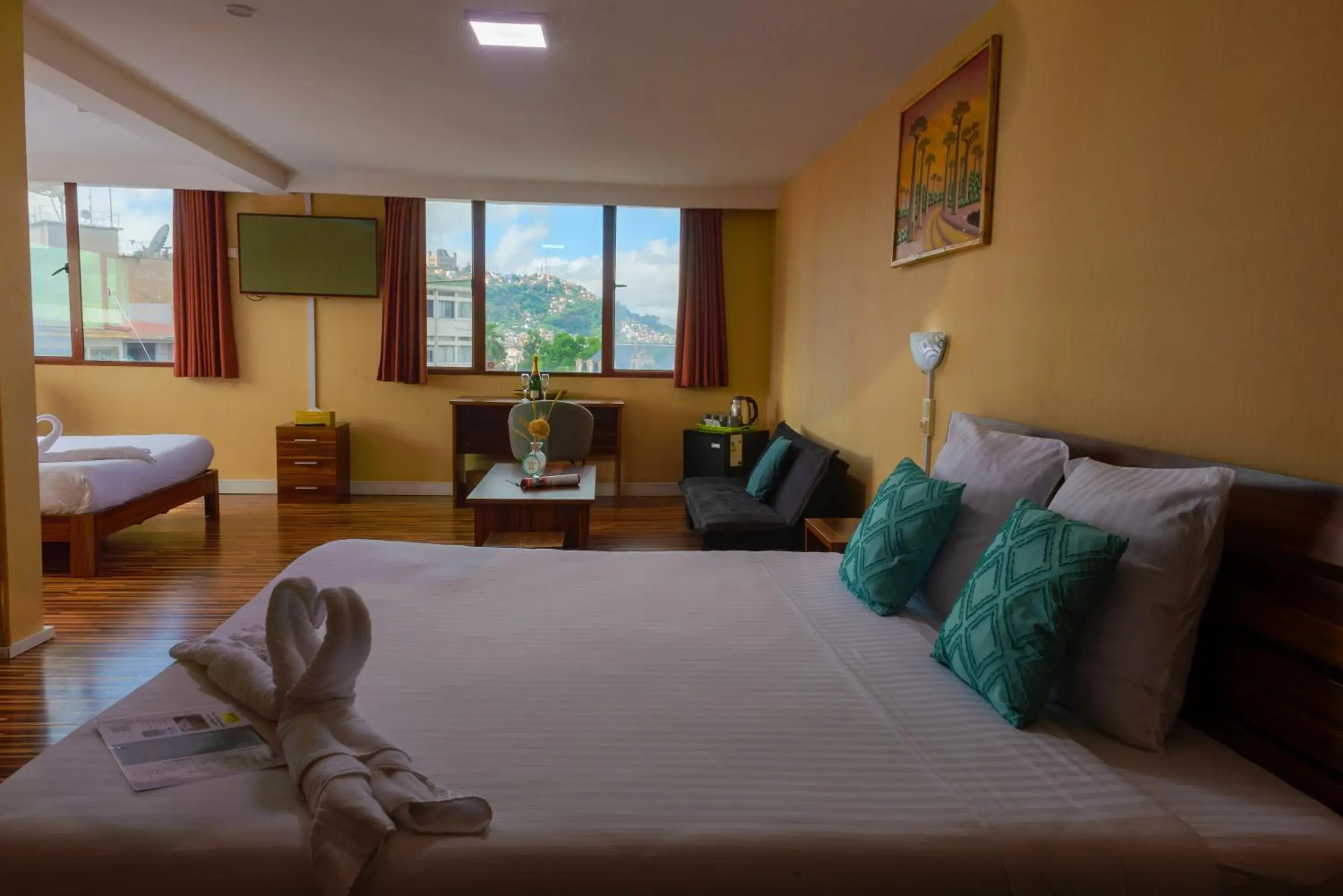 Family Room in Hotel Le Pousse Pousse Family Room in Hotel Le Pousse Pousse