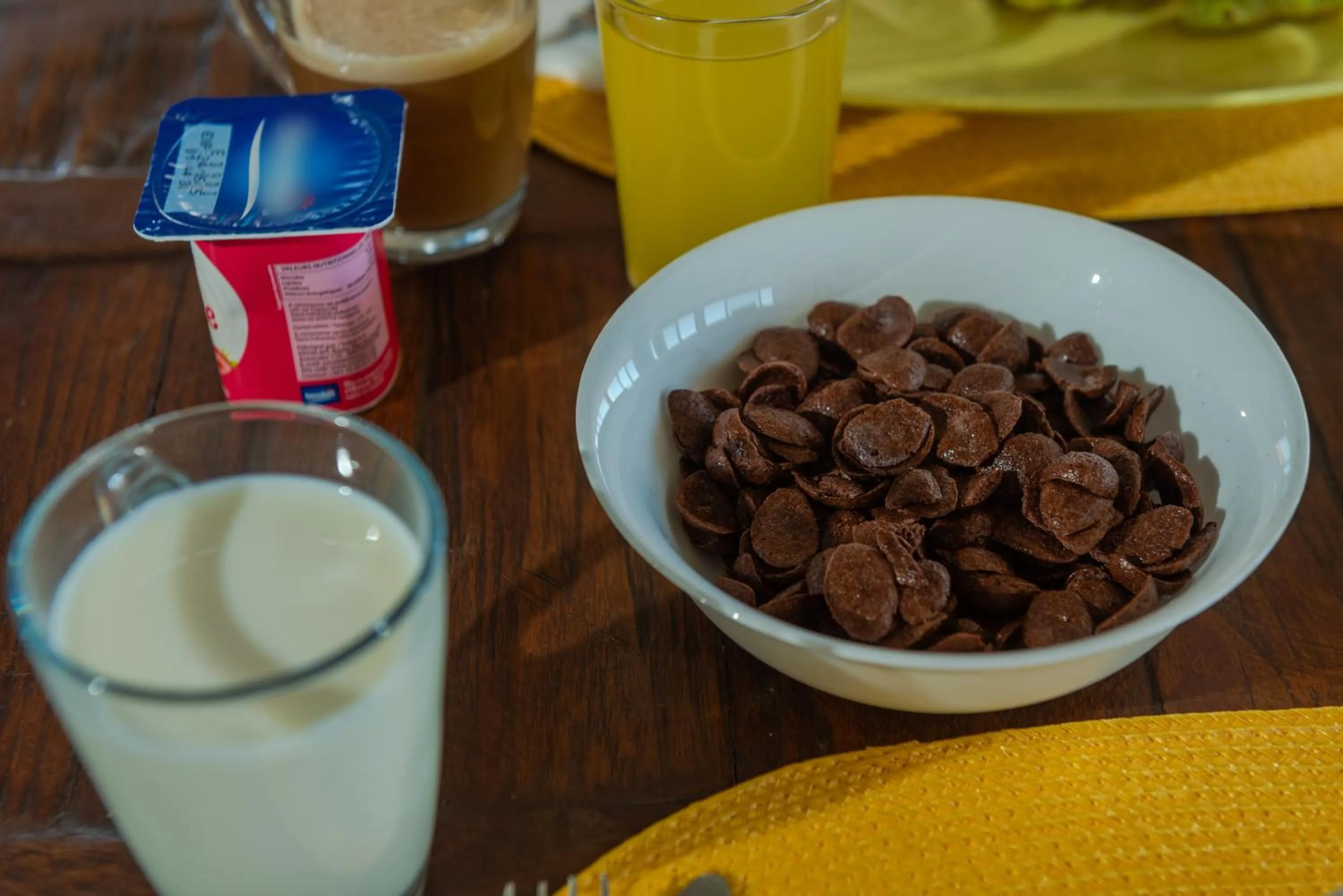 Breakfast in Hotel Le Pousse Pousse