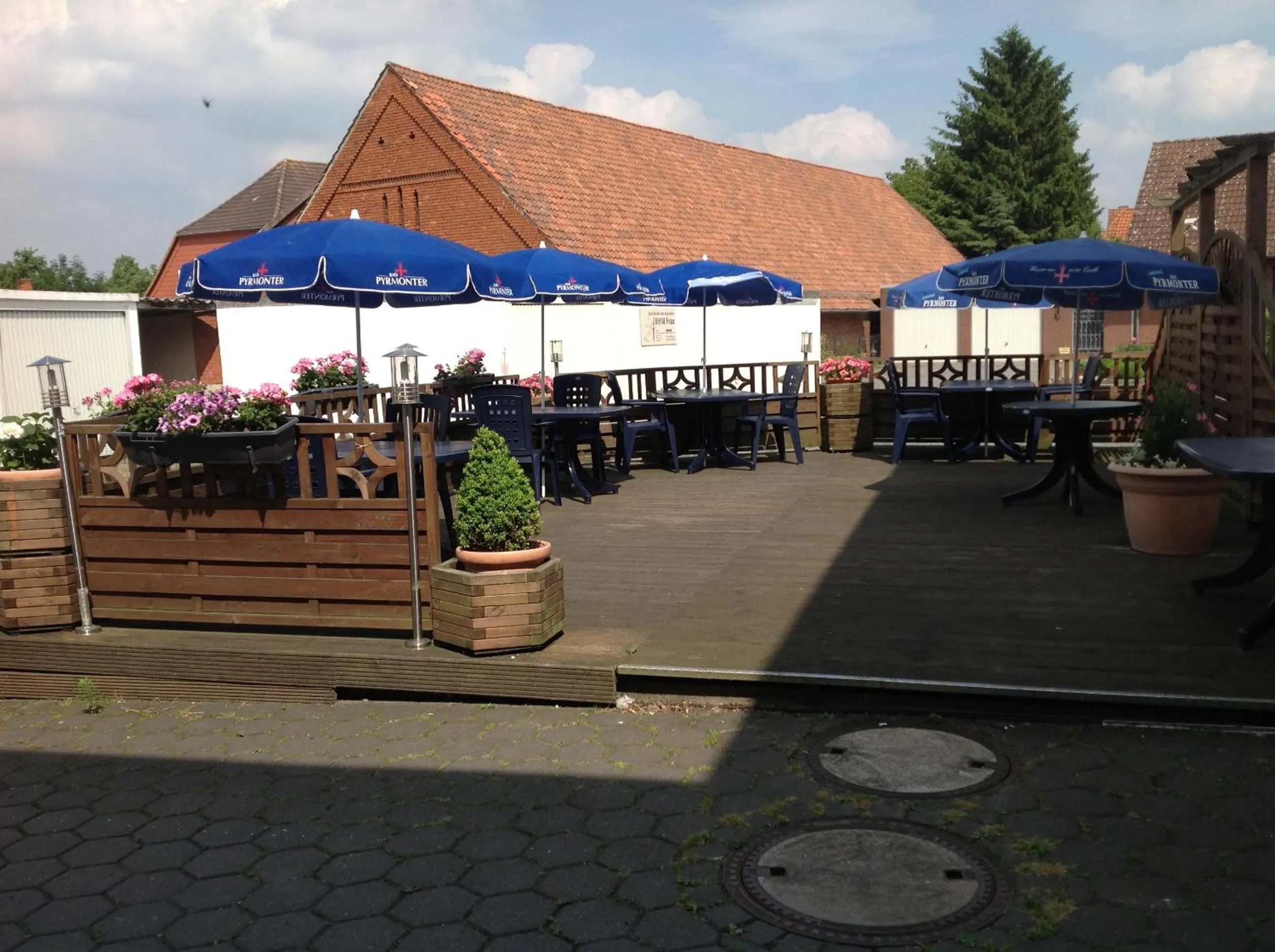 Balcony/Terrace in Hotel Cao