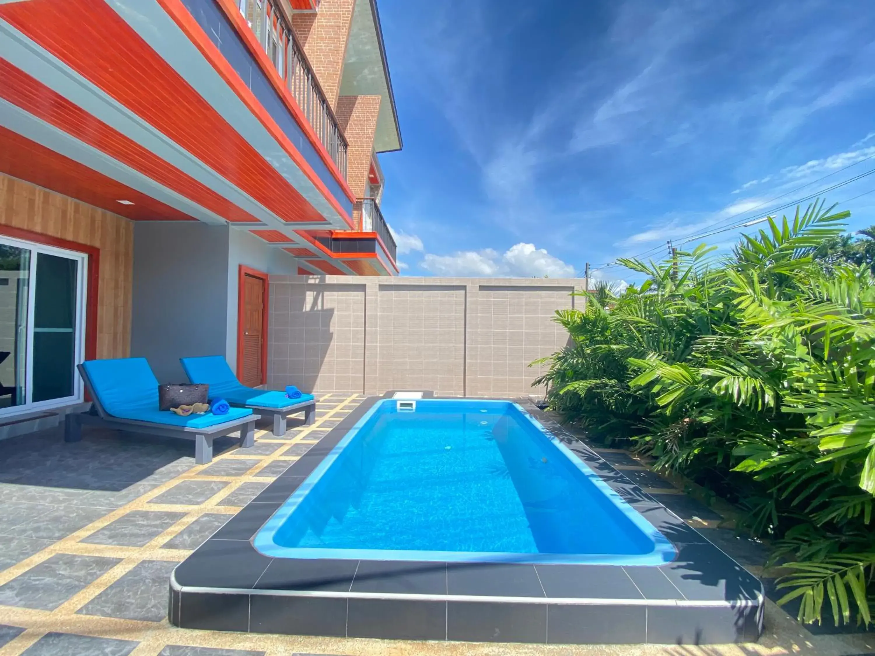 Swimming pool in Blue Aura Pool Villa Swimming pool in Blue Aura Pool Villa