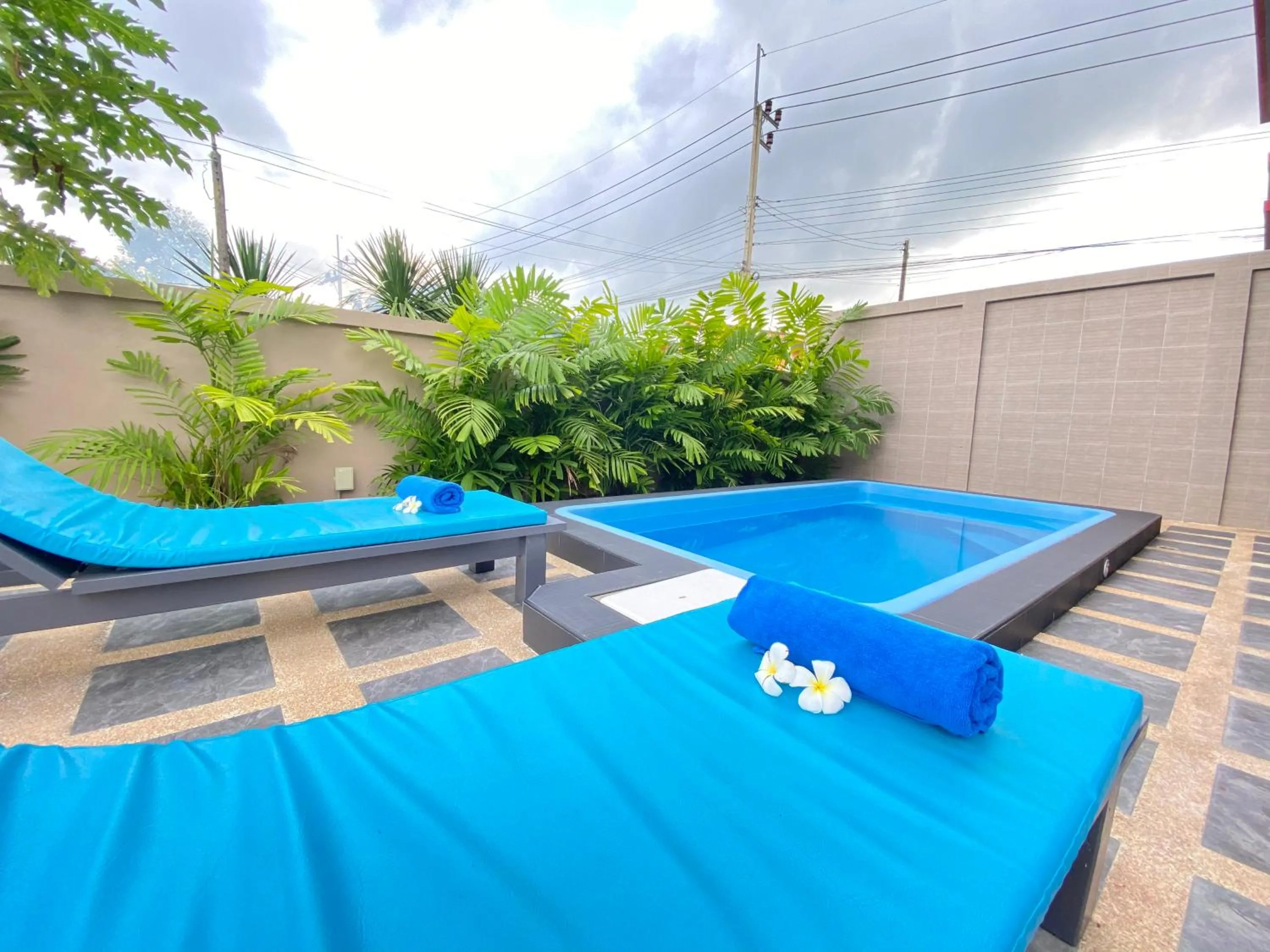 Swimming pool in Blue Aura Pool Villa