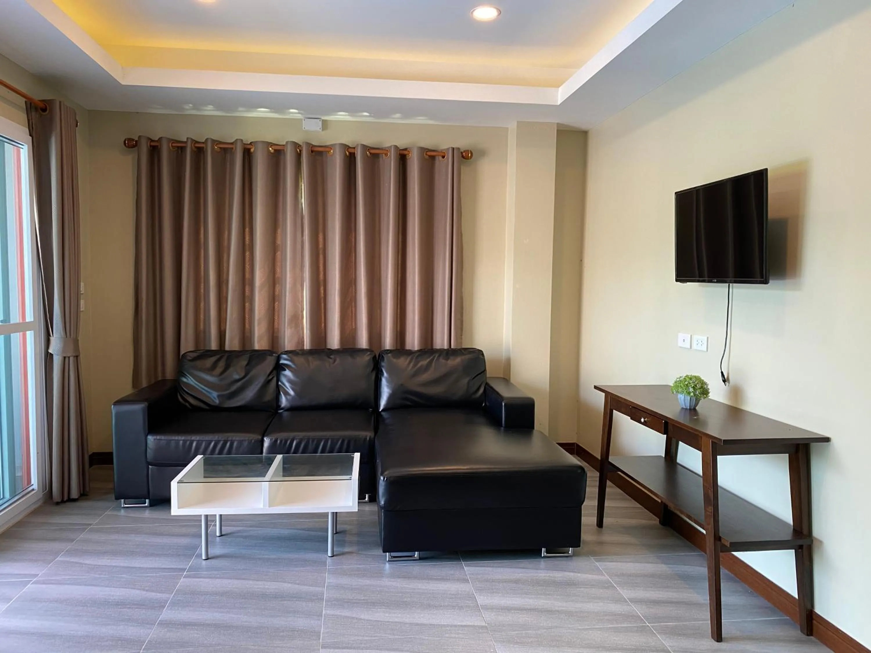 Living room in Blue Aura Pool Villa